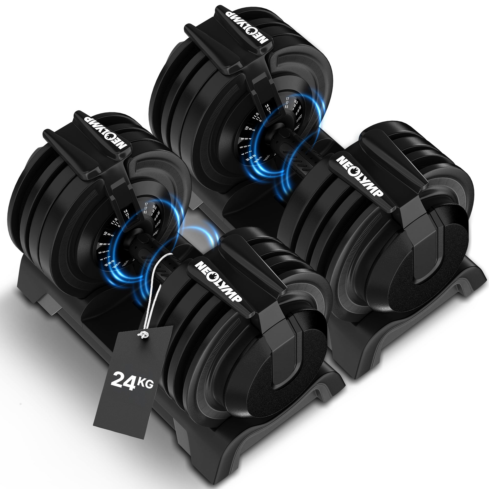Verstellbare Kurzhanteln 41kg & 24kg