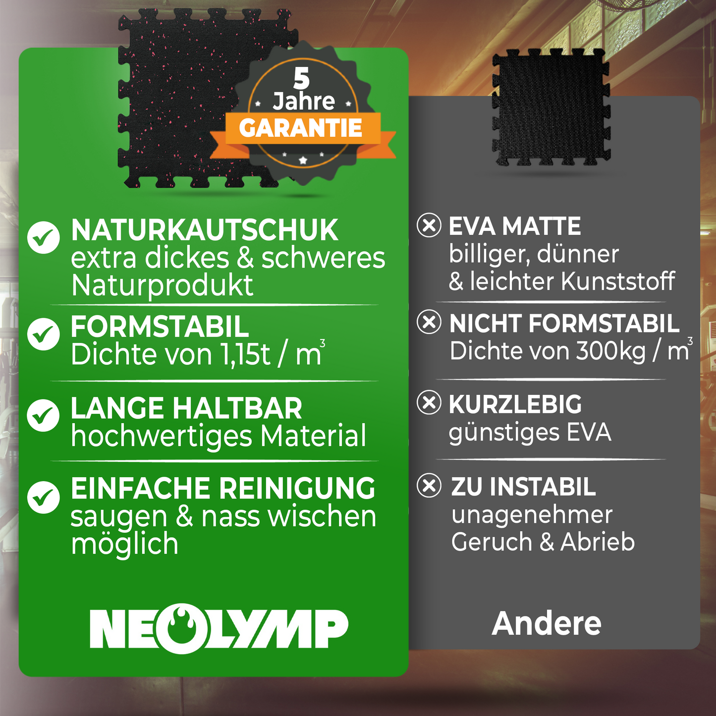 Minibänder Latex 3er Set