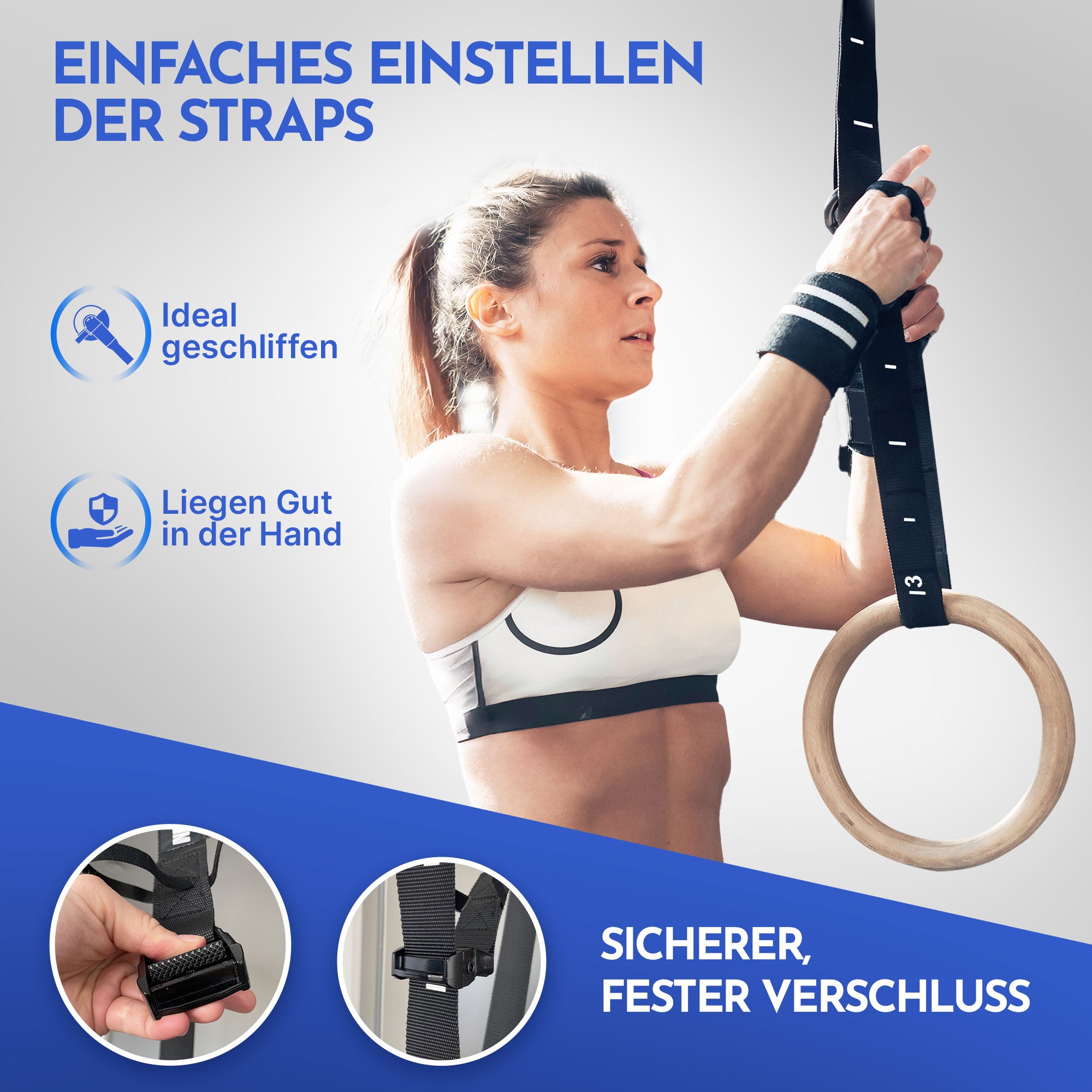Turnringe aus Holz