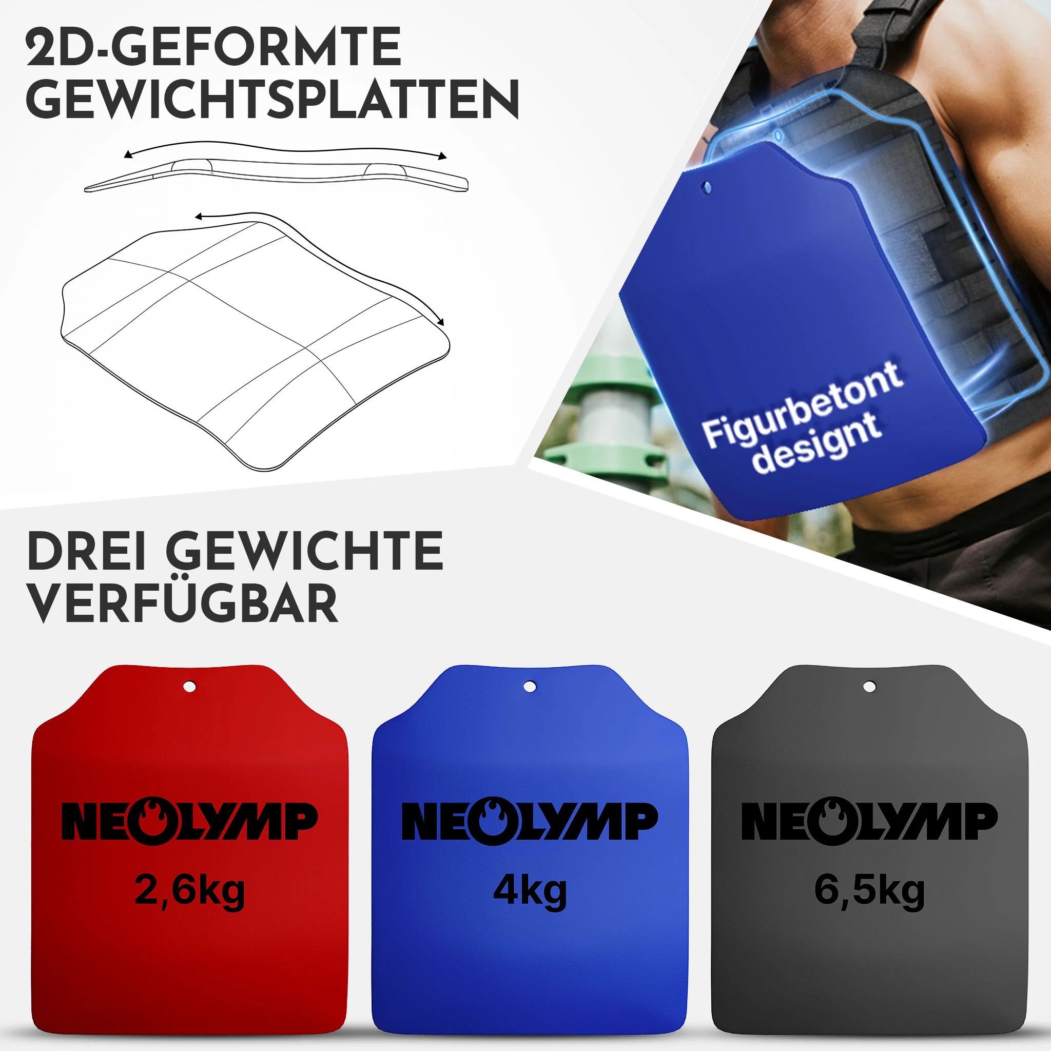 Weight vest with additional weight - for calisthenics & HIIT
