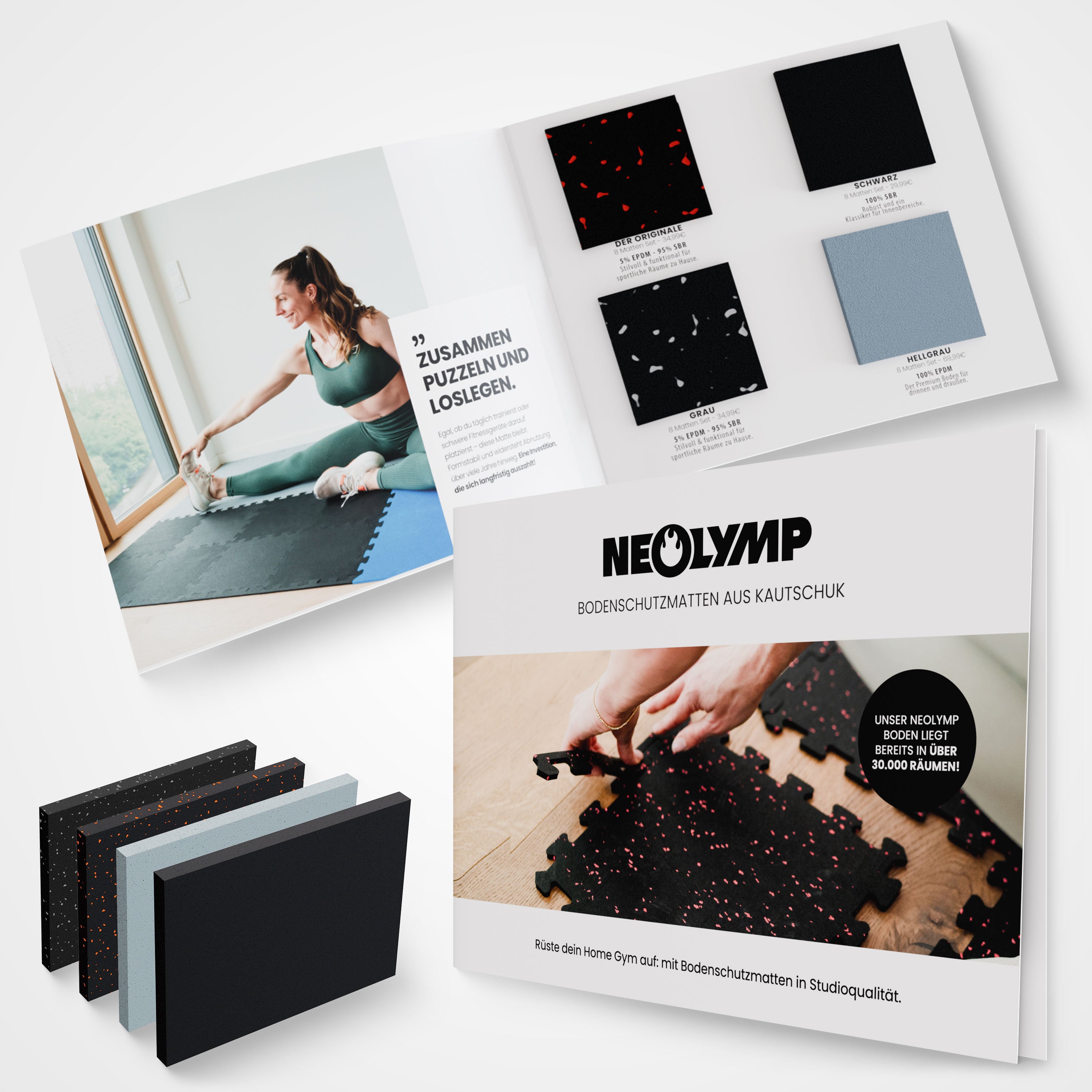 Kostenloses Probemuster Premium-Bodenschutz (4 Farben)