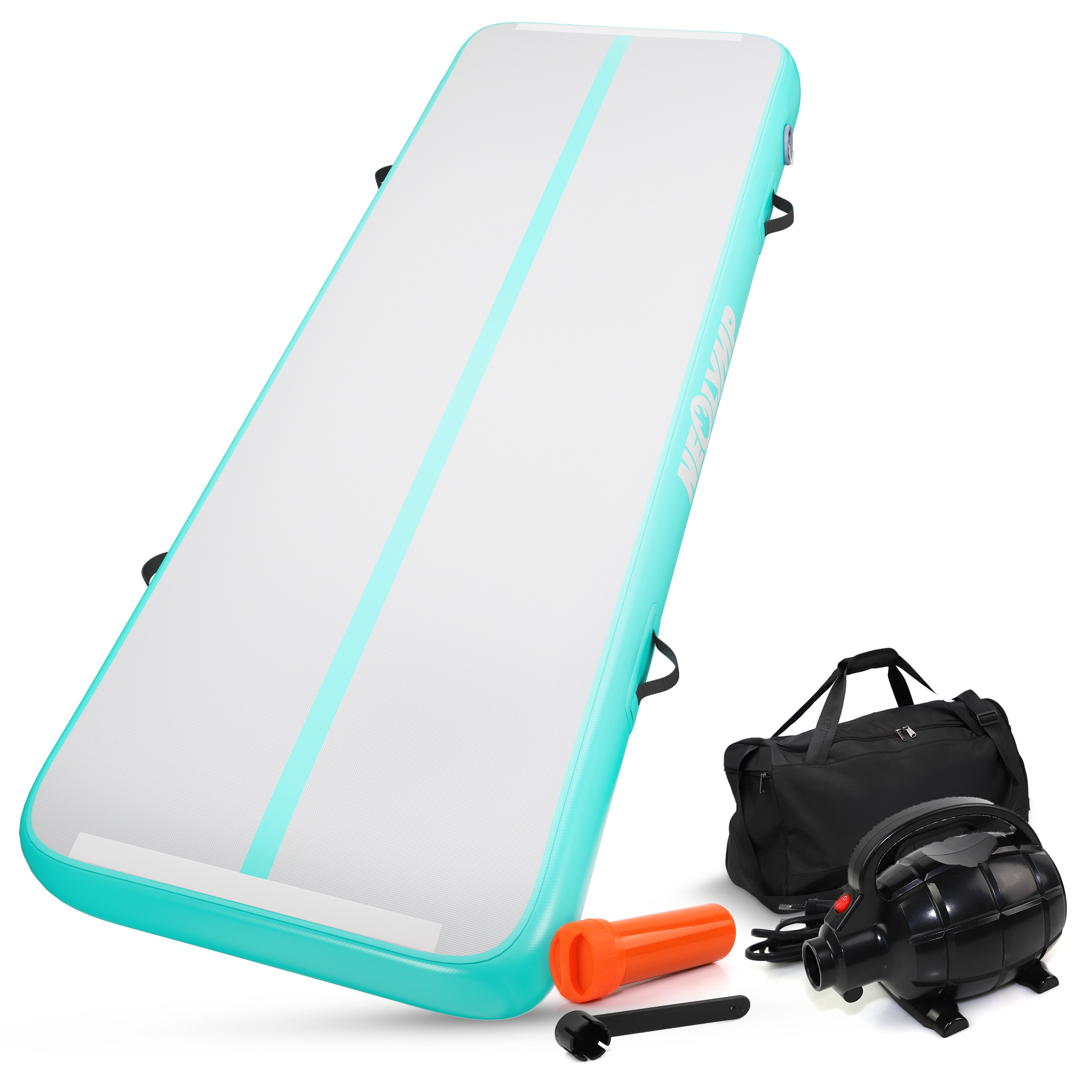 NEOLYMP Exercise Mat Mint Green | Safe, Non-slip & Inflatable