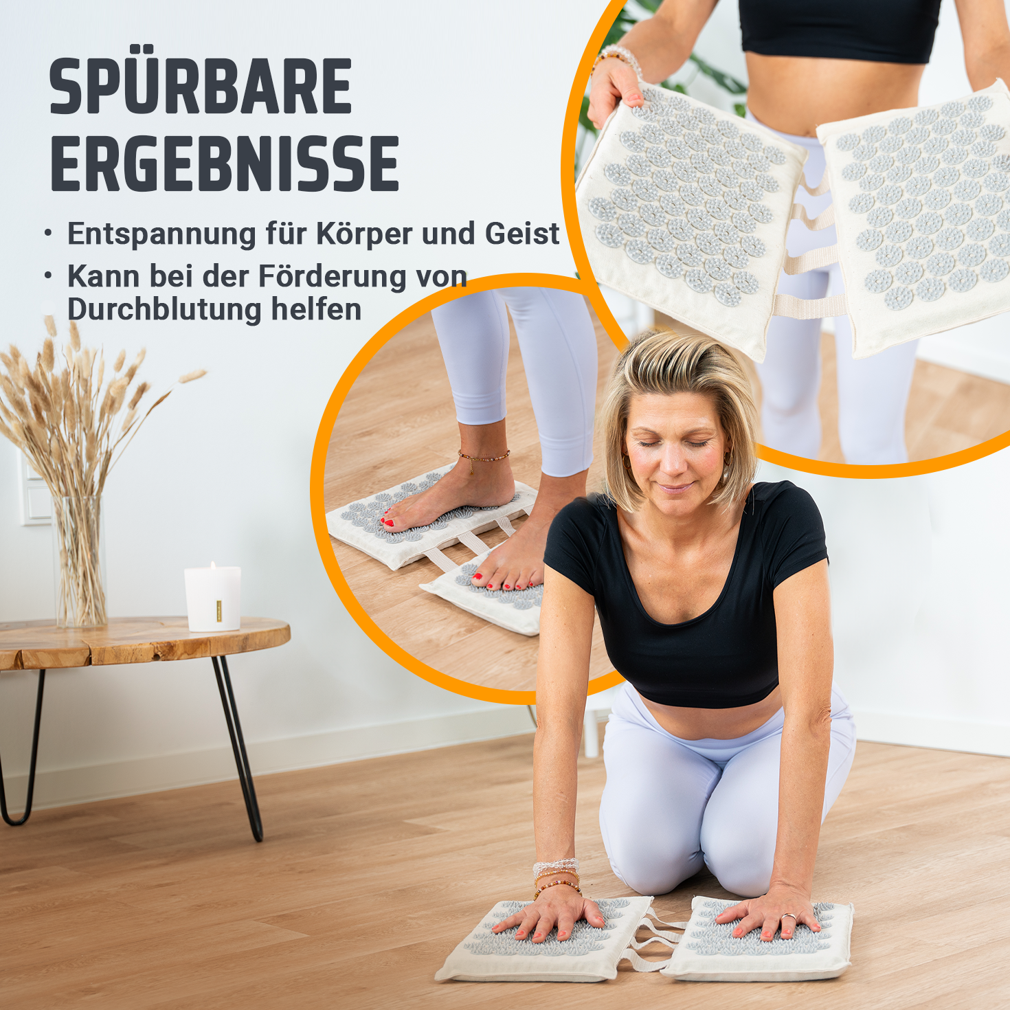 Acupressure Allround Set with free lumbar belt & exercises