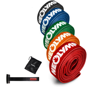 Long fabric fitness bands