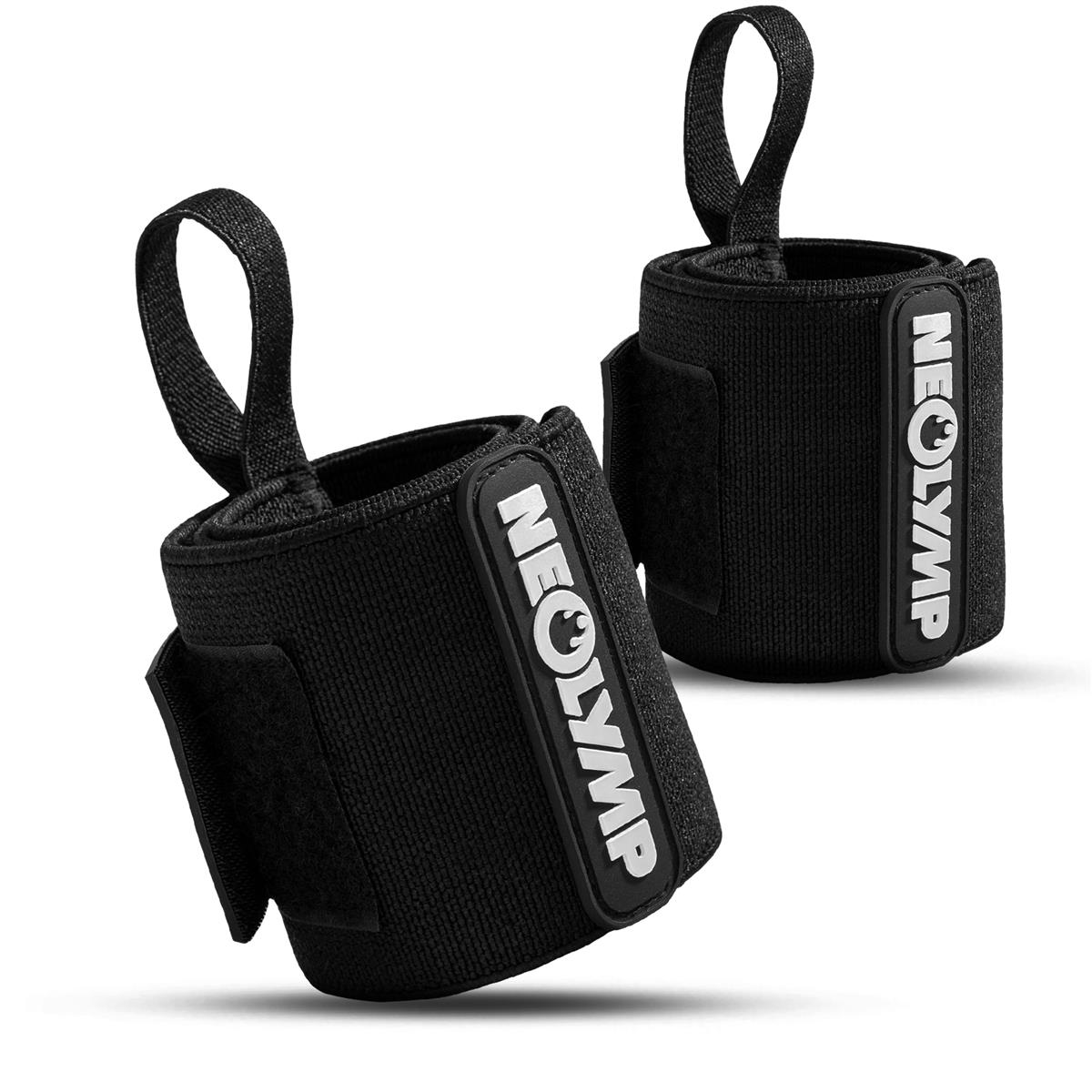 NEOLYMP Lot De 2 Bandages De Poignet Sport Force - Unisexe 63cm - Fitness Musculation Crossfit