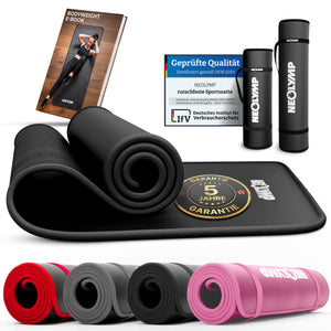 Fitness mat - extra thick and non-slip