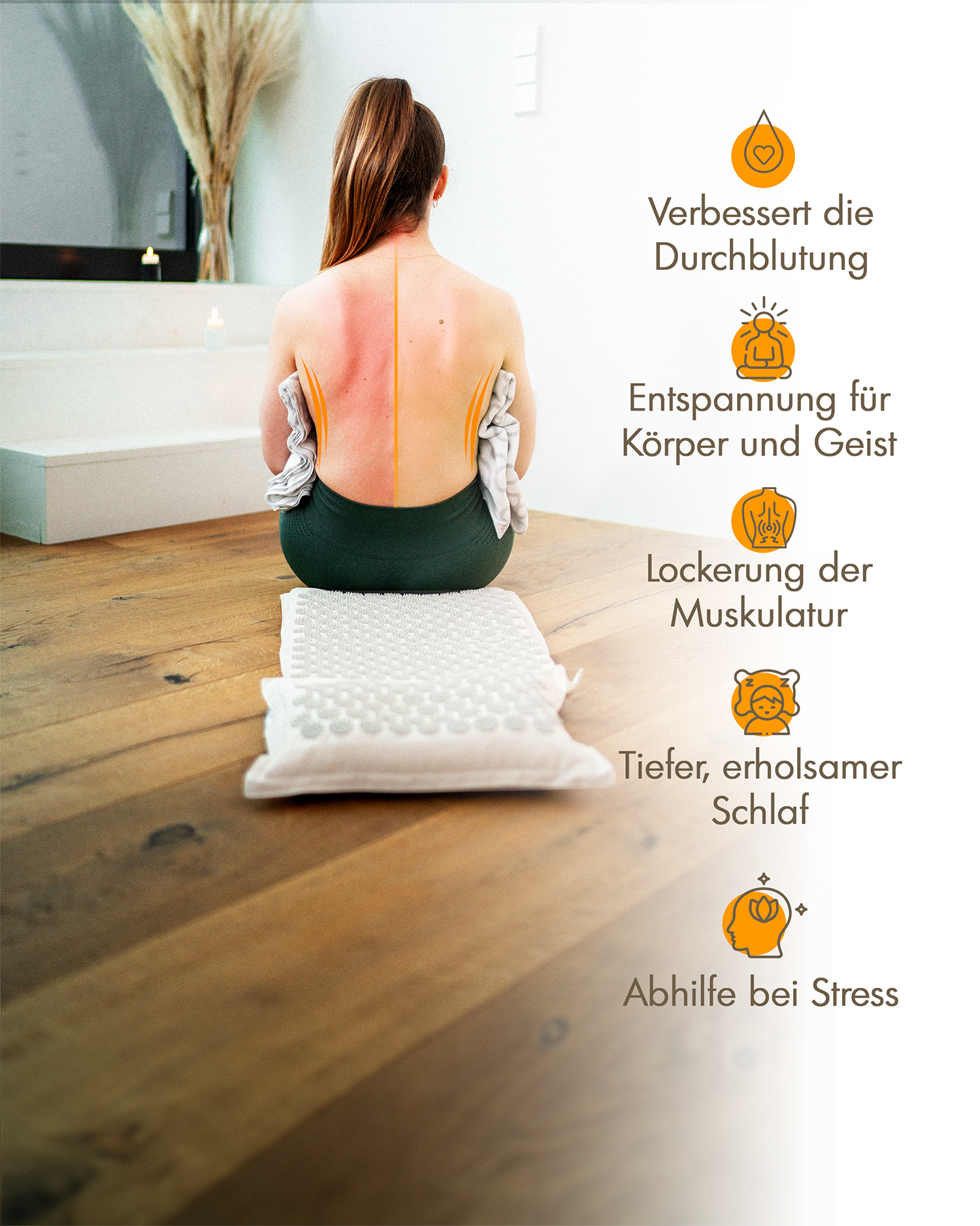 Acupressure Allround Set with free lumbar belt & exercises