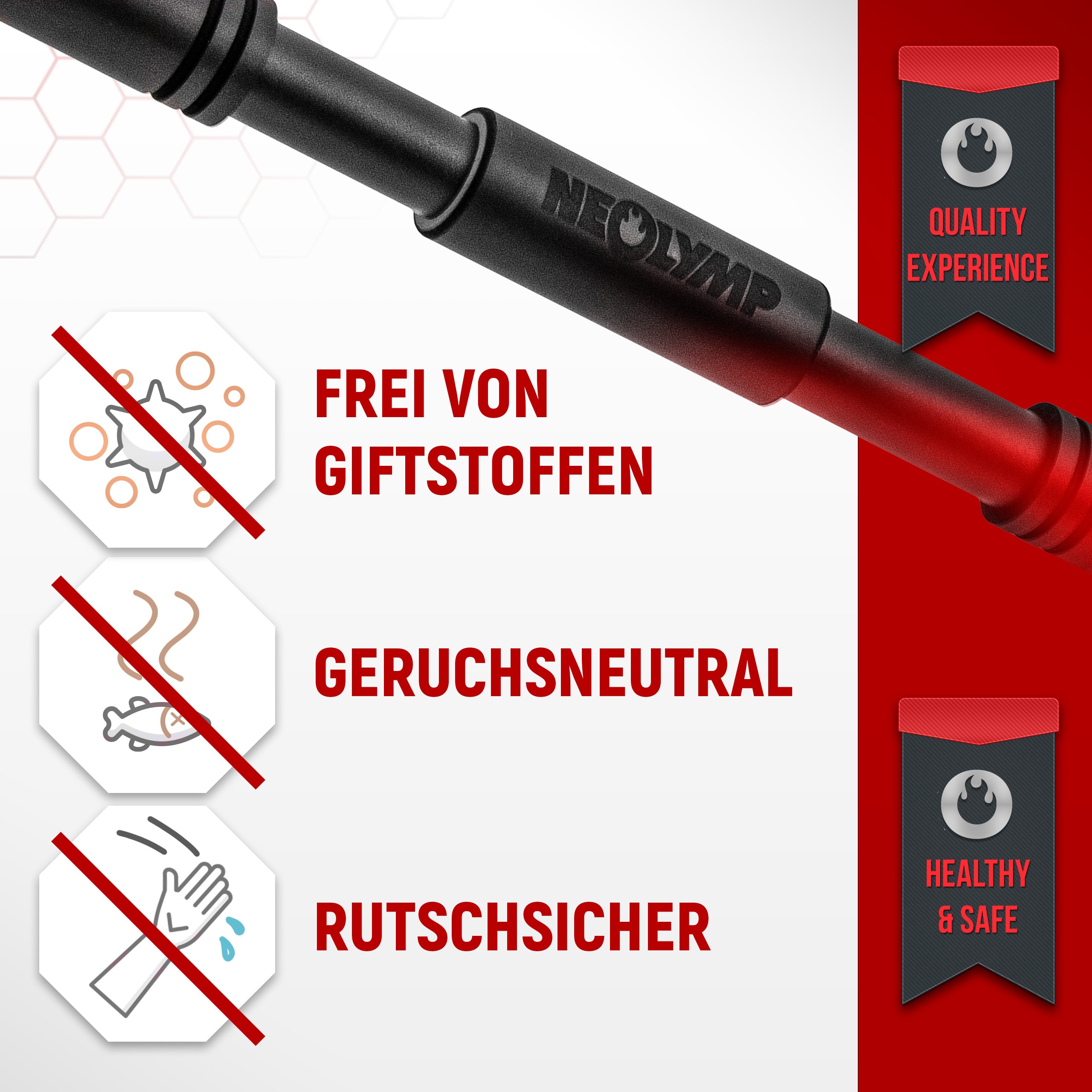 Telescopic pull-up bar for doors | B-stock