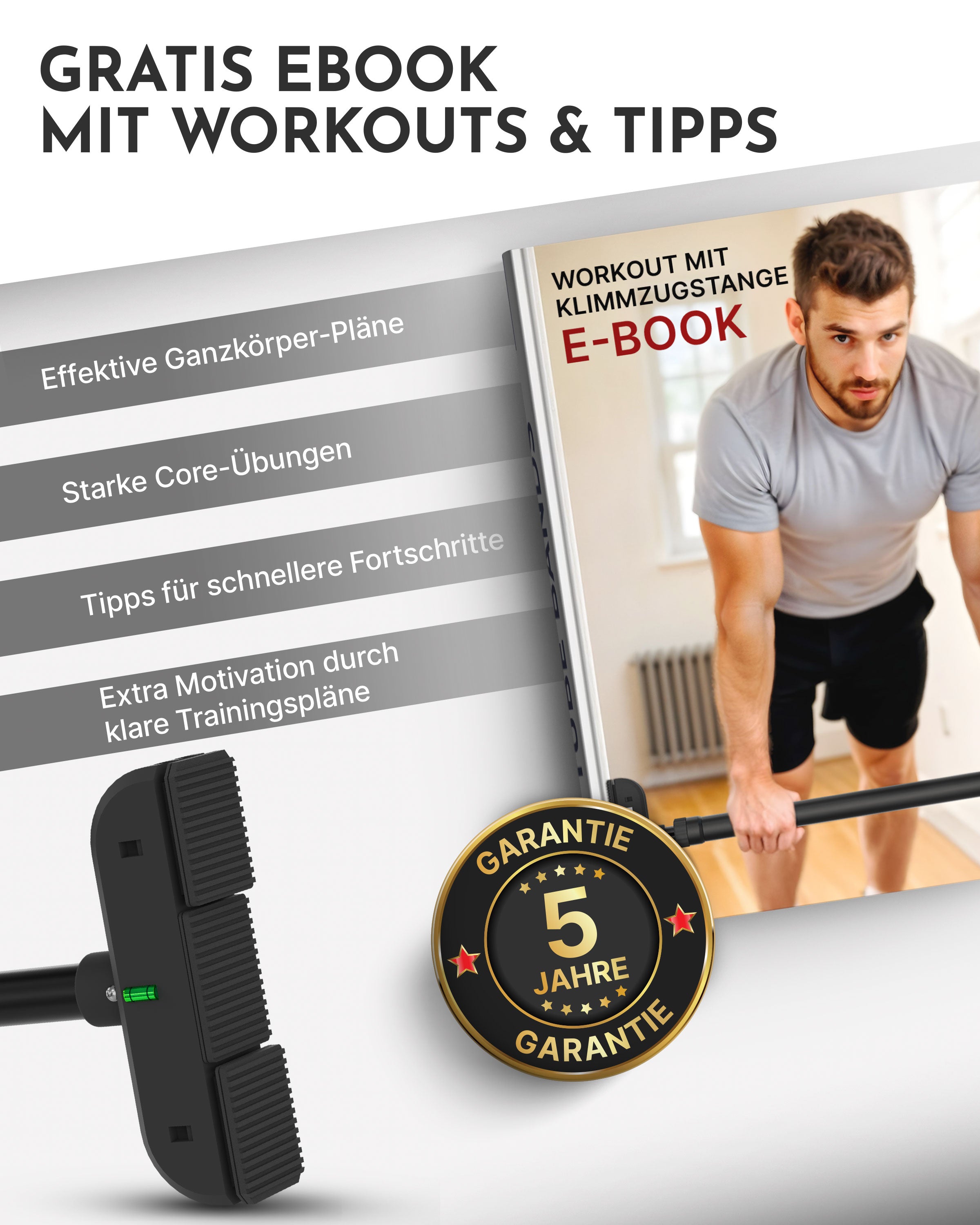 Telescopic Pull-Up Bar Premium