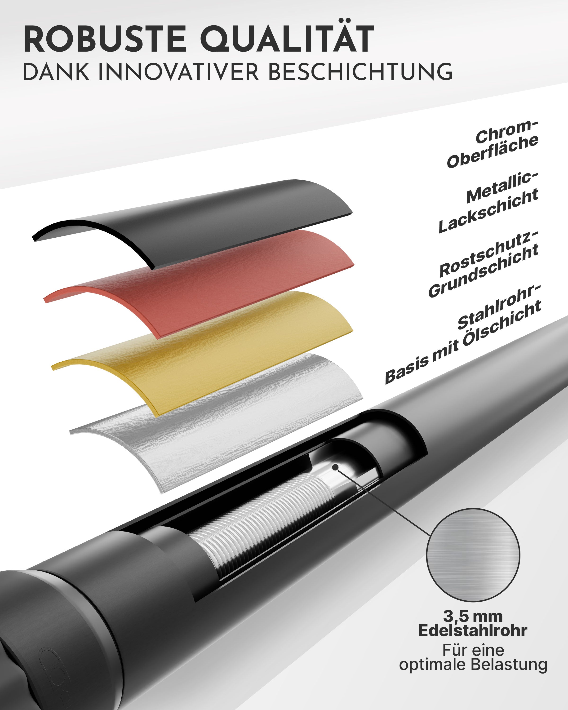 Telescopic Pull-Up Bar Premium