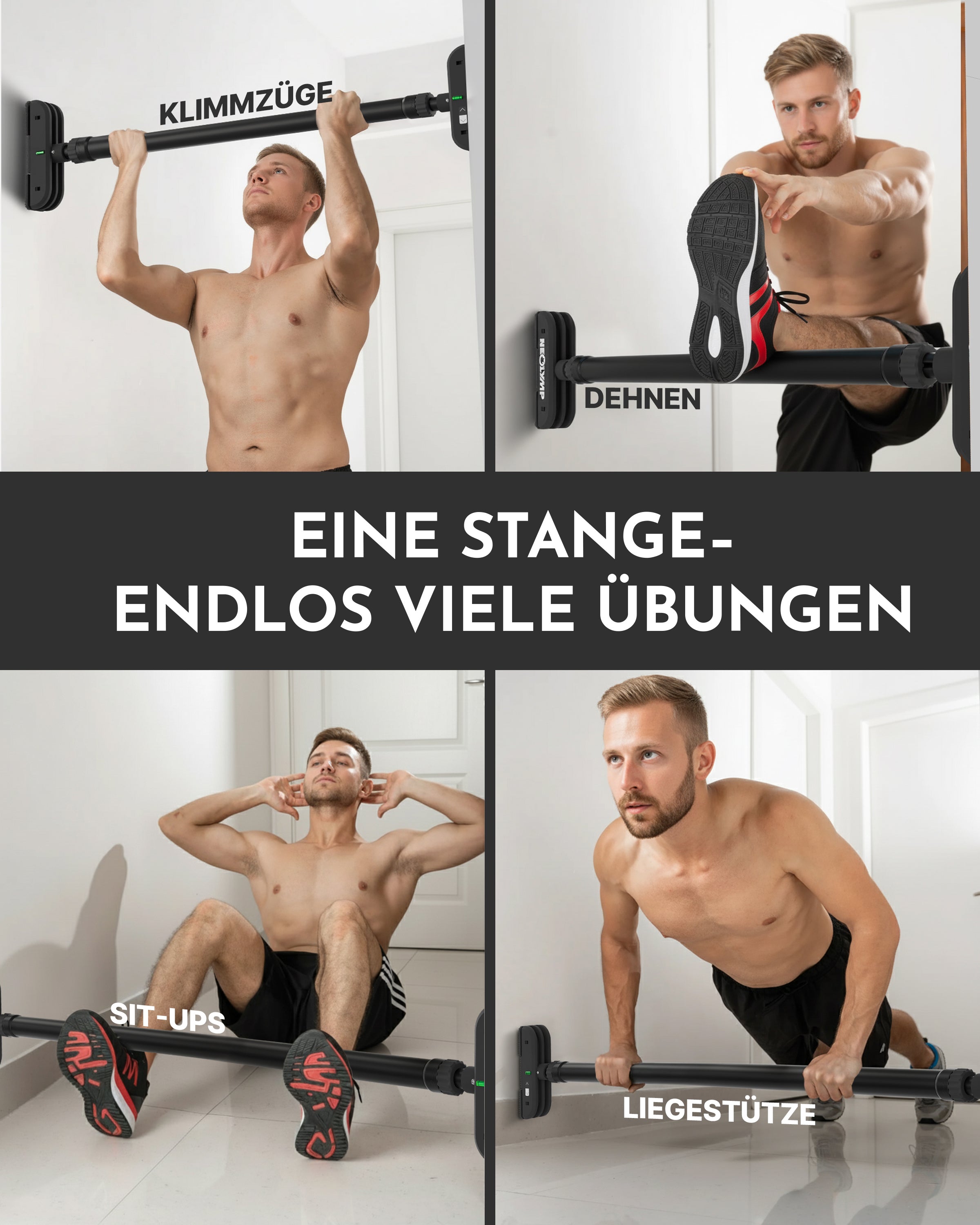 Telescopic Pull-Up Bar Premium