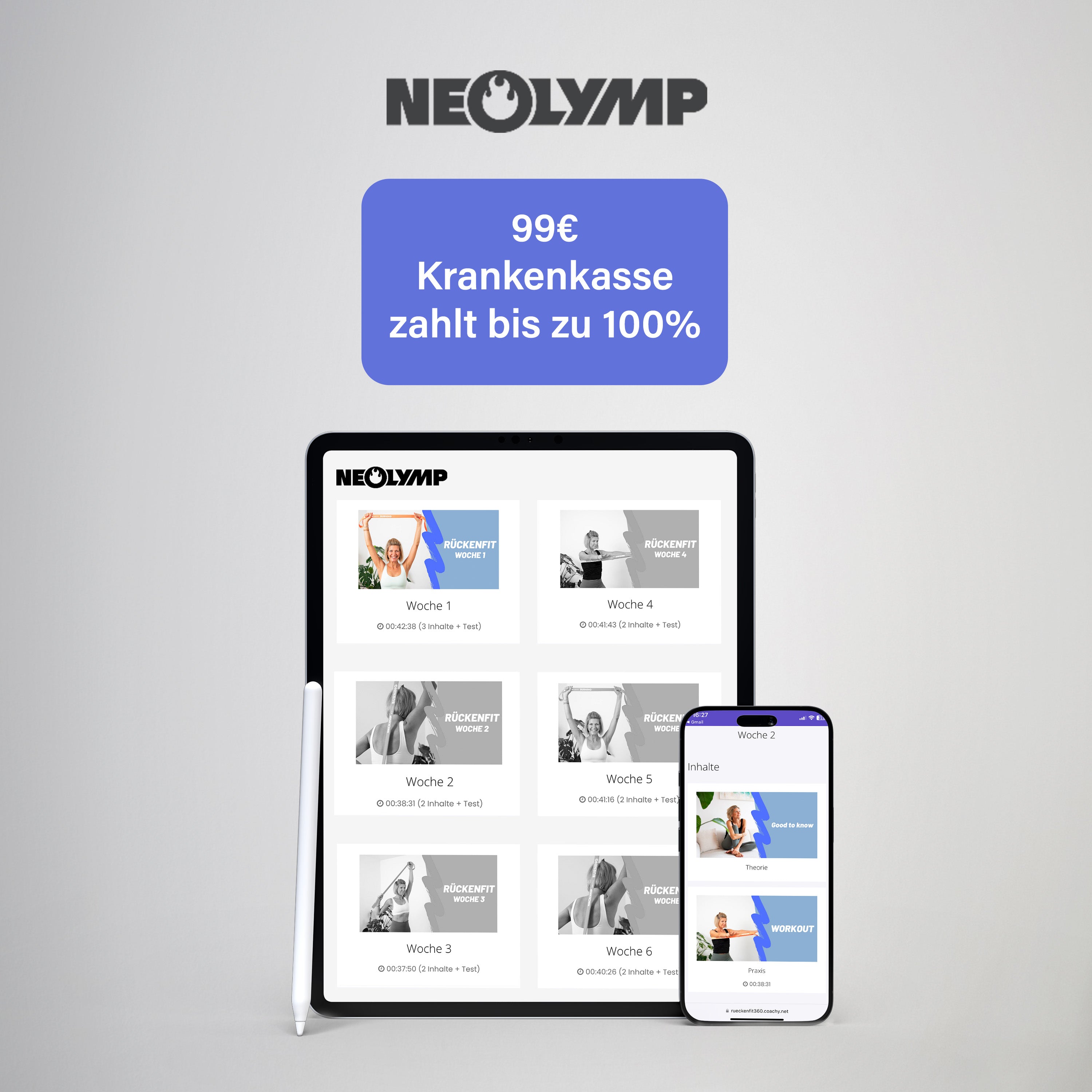 Cours en ligne pour un dos plus fort et plus puissant avec un ensemble de bandes de fitness gratuit