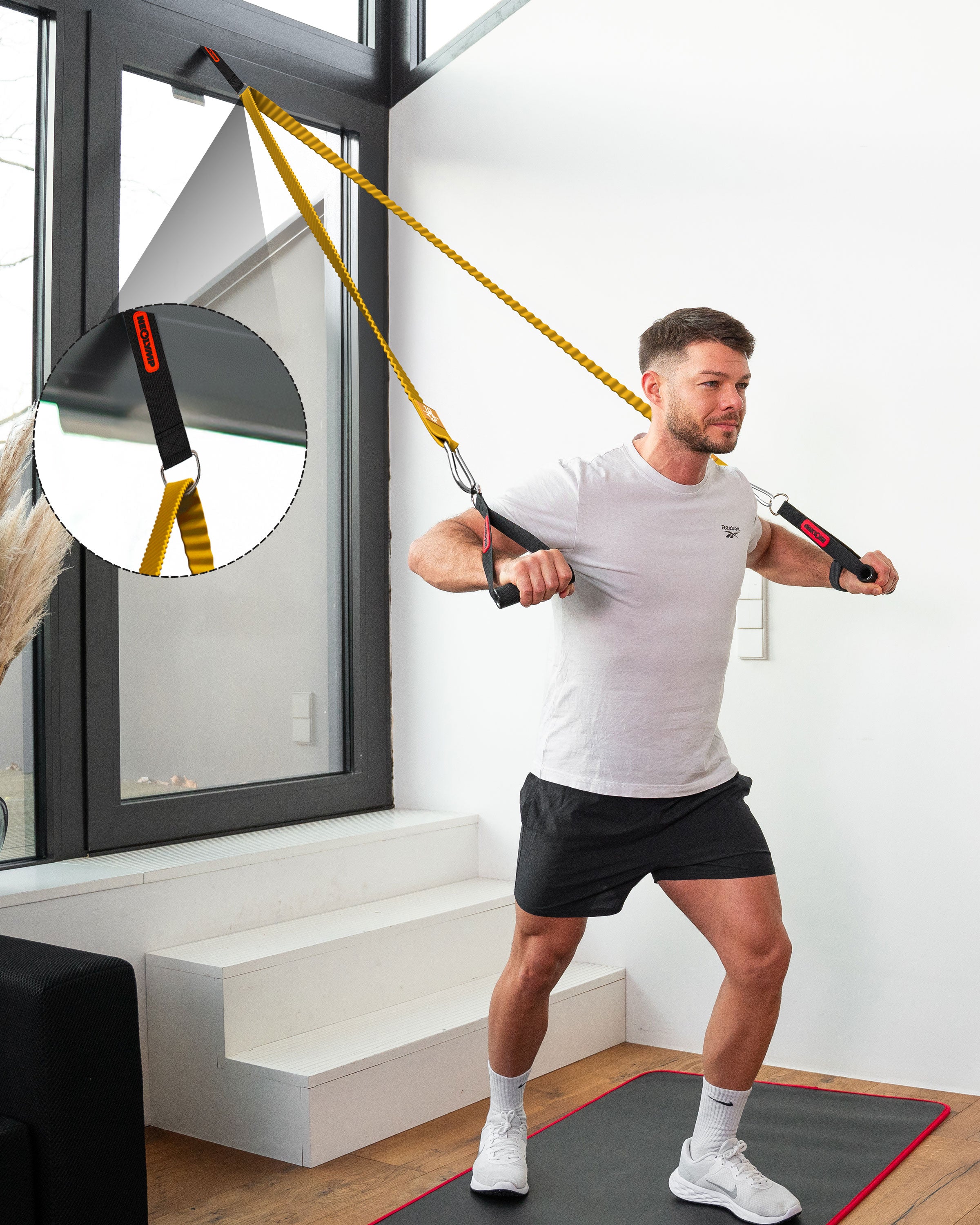 Stable door anchor high load capacity