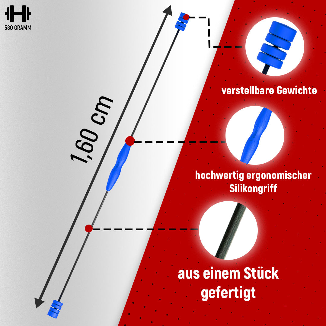 Schwingstab mit ergonomischem Griff