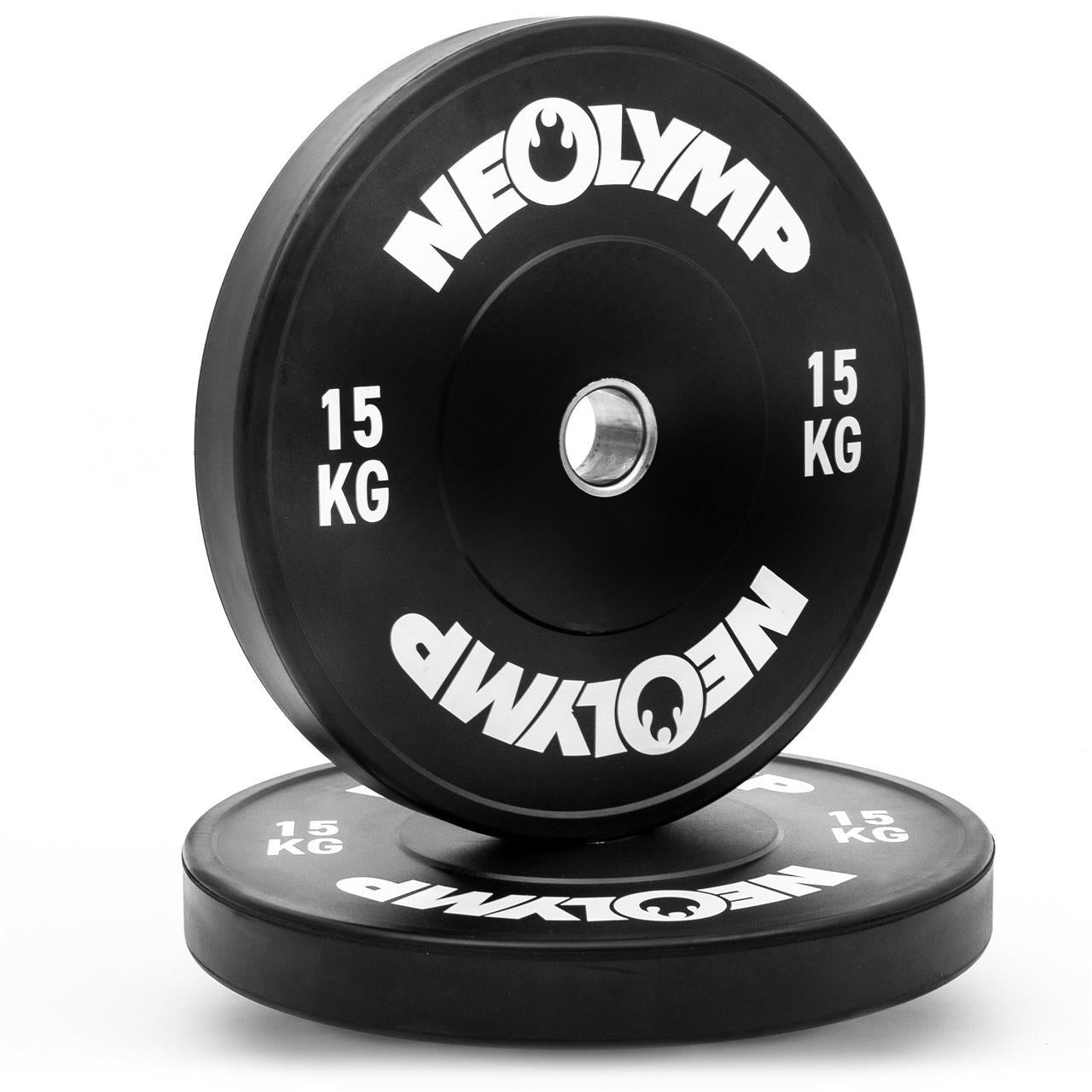 Neolymp 15 kg Gewichtsscheiben im 2er-Set, ideal für intensives Krafttraining, mit robuster und langlebiger Konstruktion.