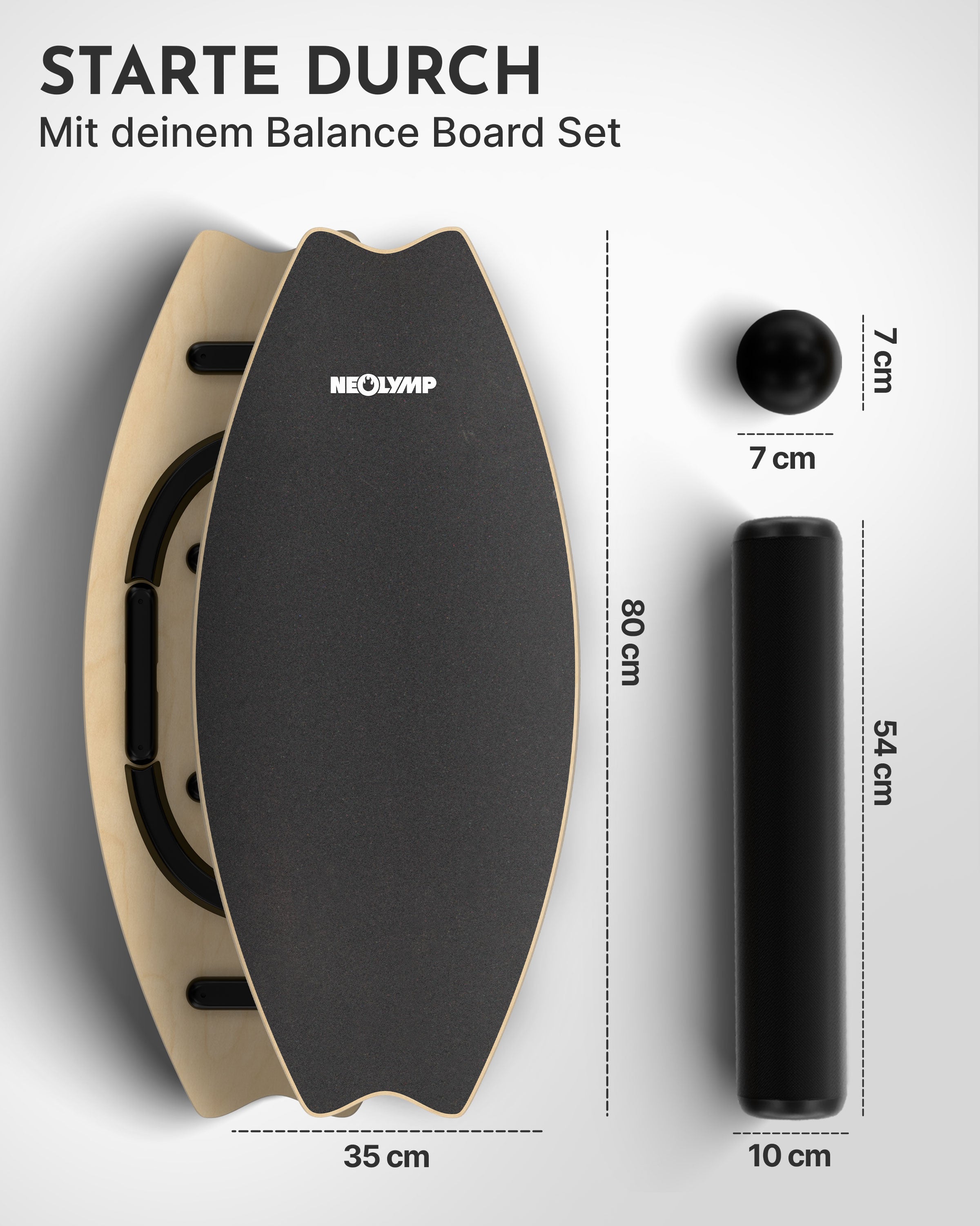 Balance Board Surfbrettform
