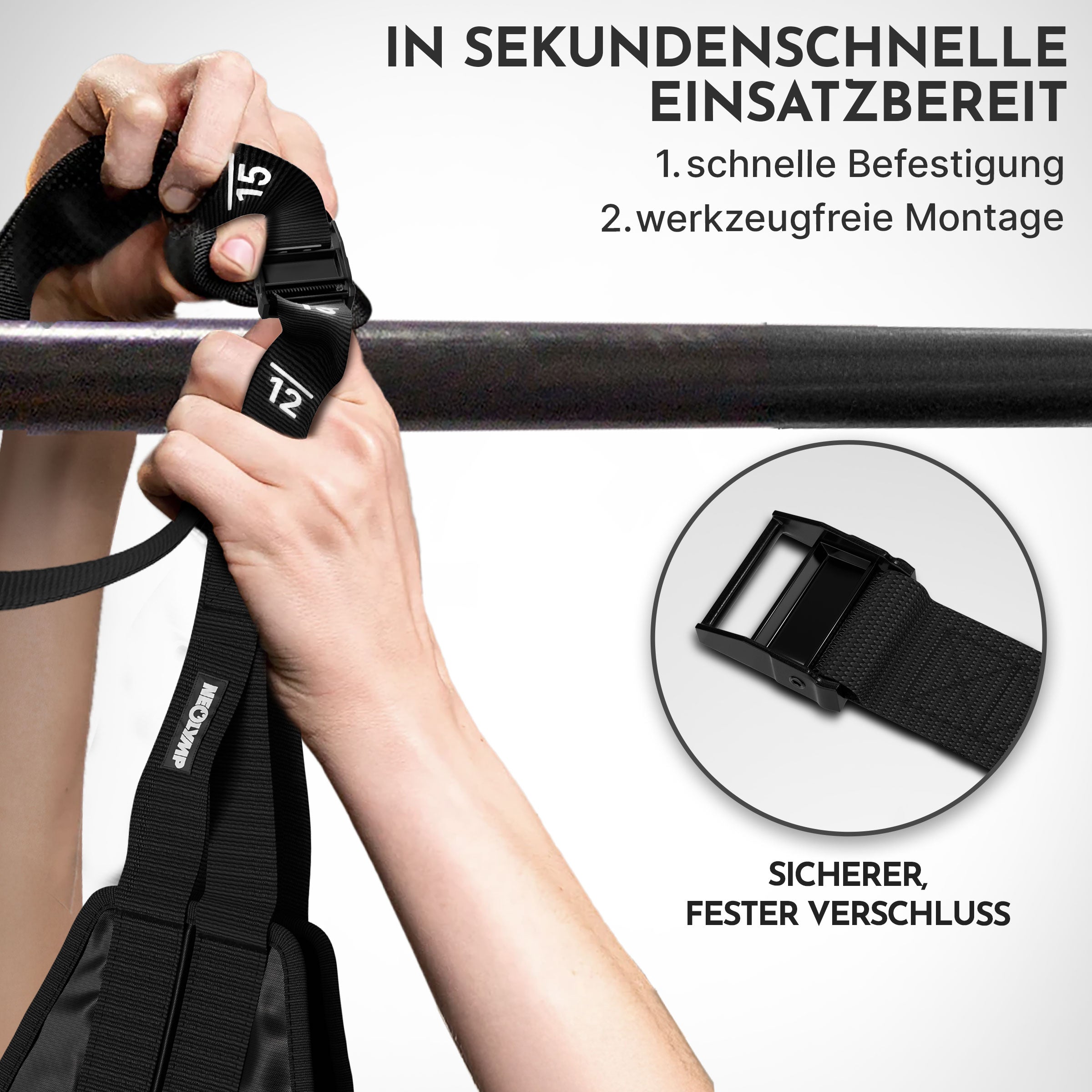 Bauchmuskel-Schlaufen - Trainingsschlaufen Ab Straps