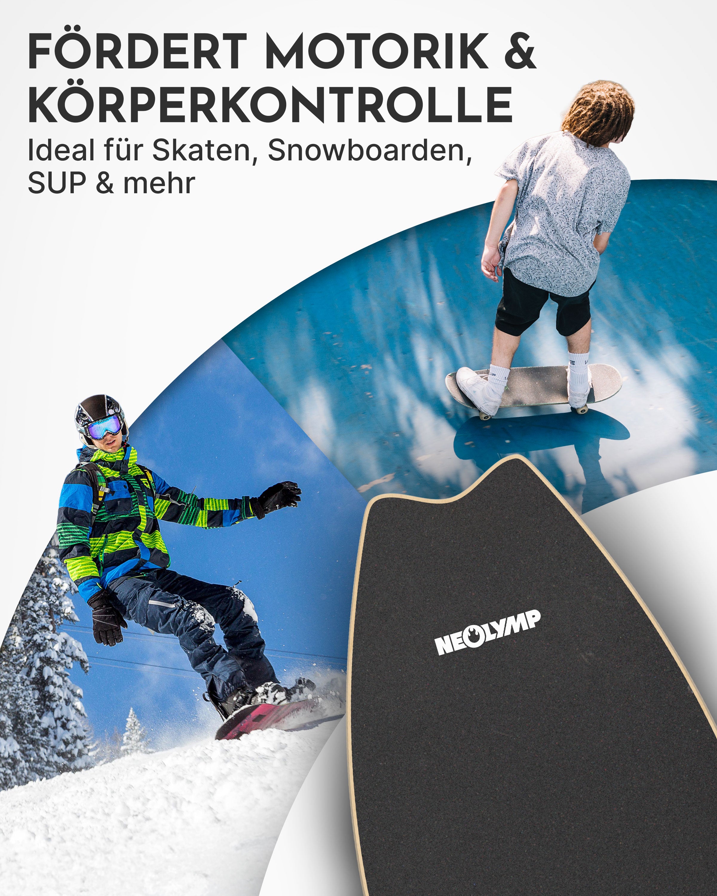 Balance Board Surfbrettform