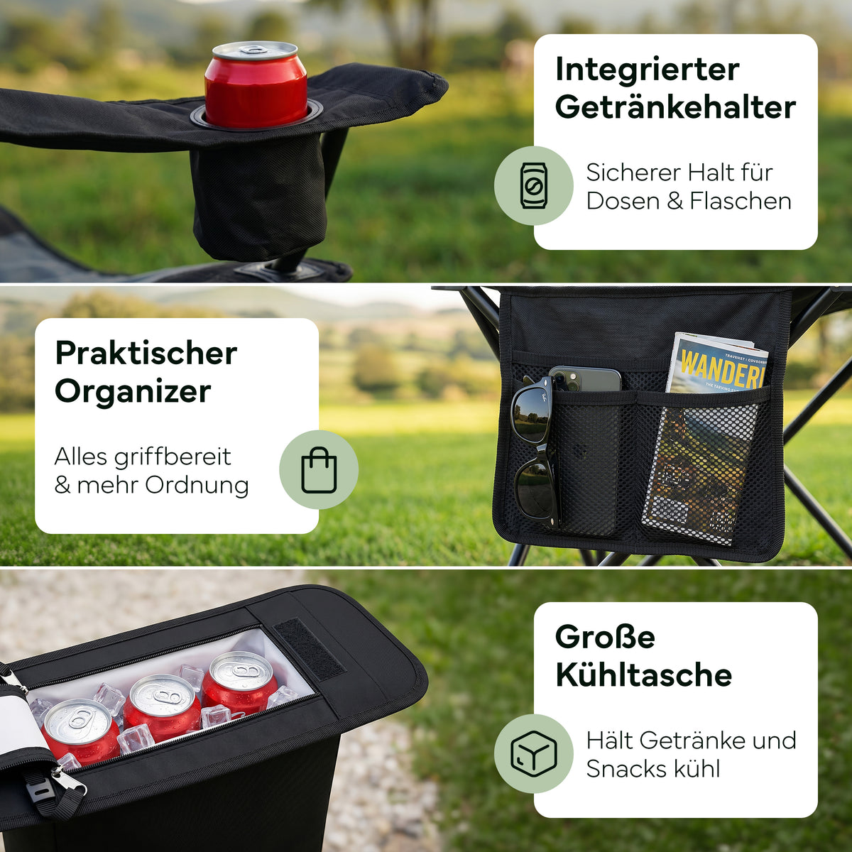 Campingstuhl – Groß | B-Ware
