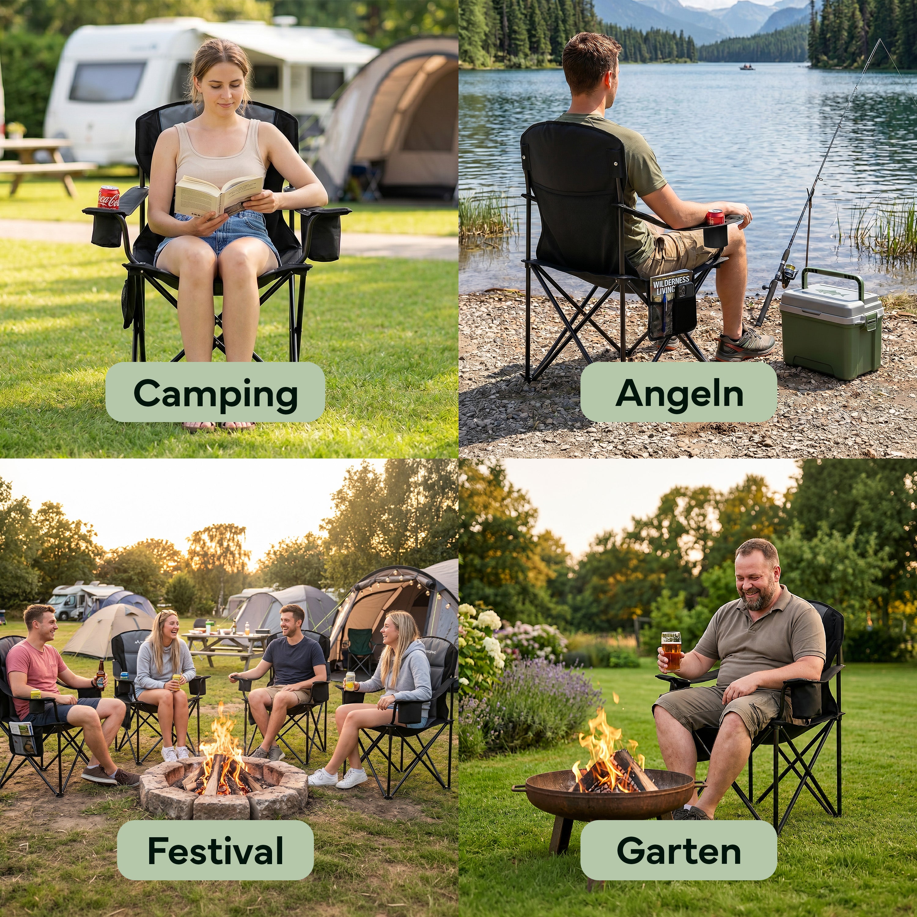 Campingstuhl – Groß | B-Ware