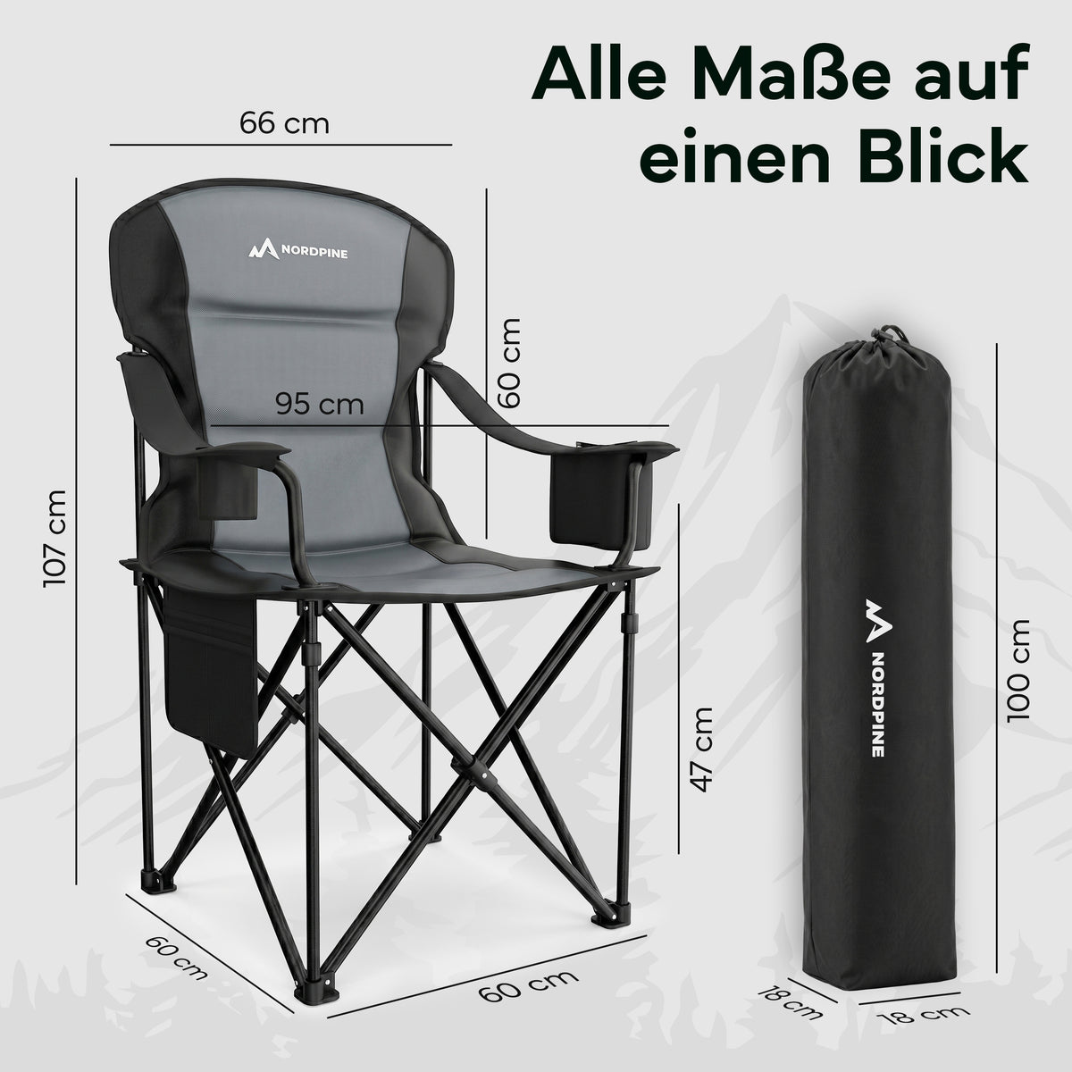 Campingstuhl – Groß | B-Ware