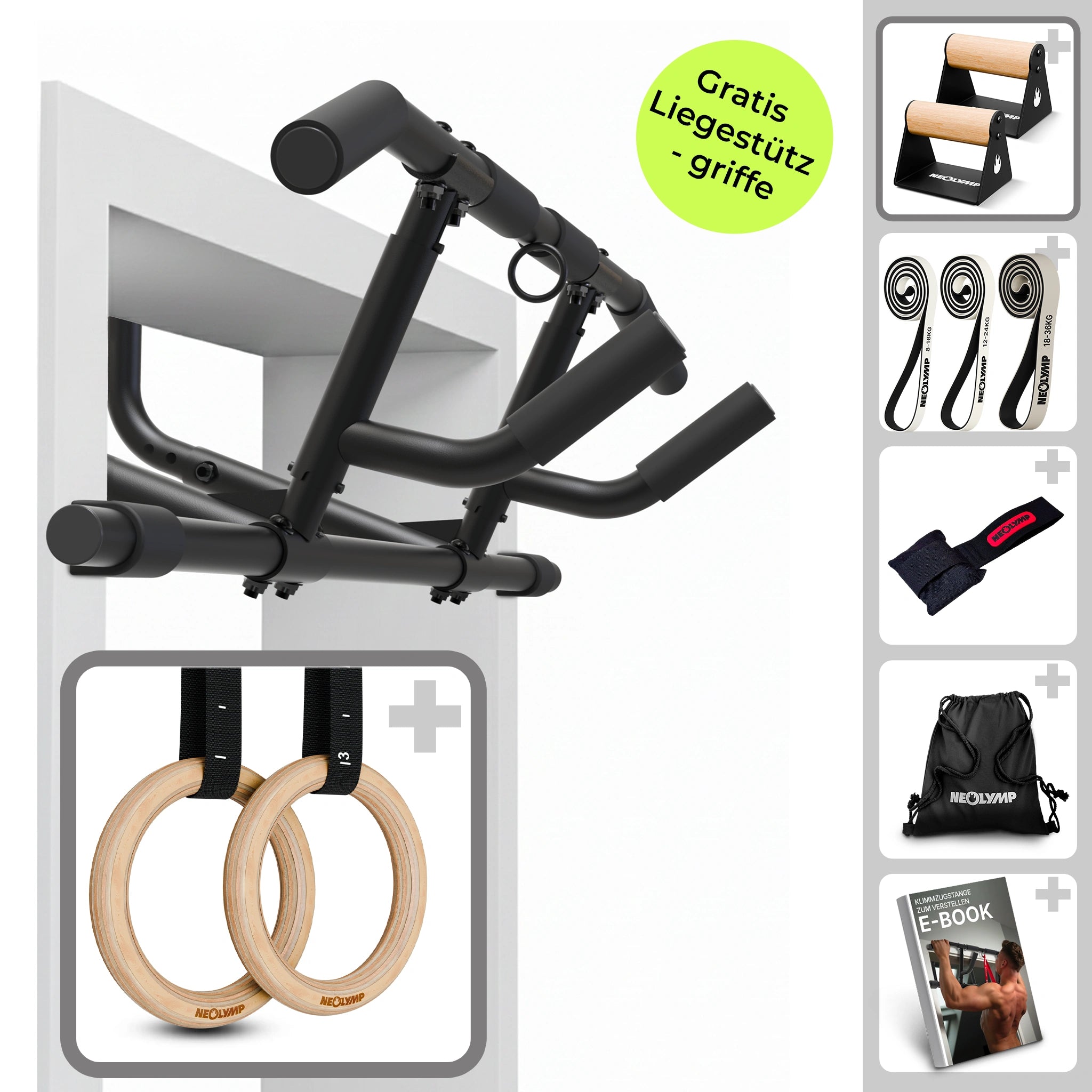 Premium Calisthenics-Bundle - Komplettes, individuelles Bodyweight-Set