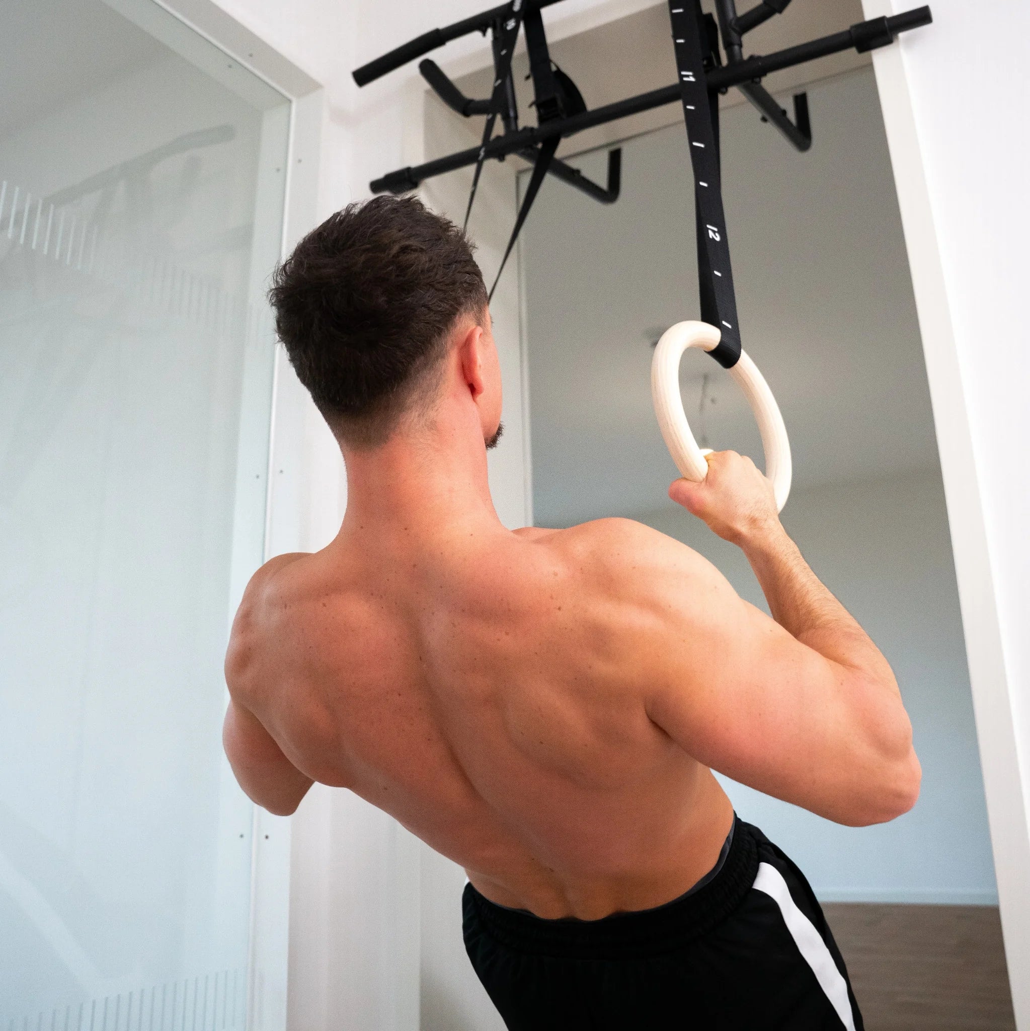 2er Set Turnringe aus Birkenholz