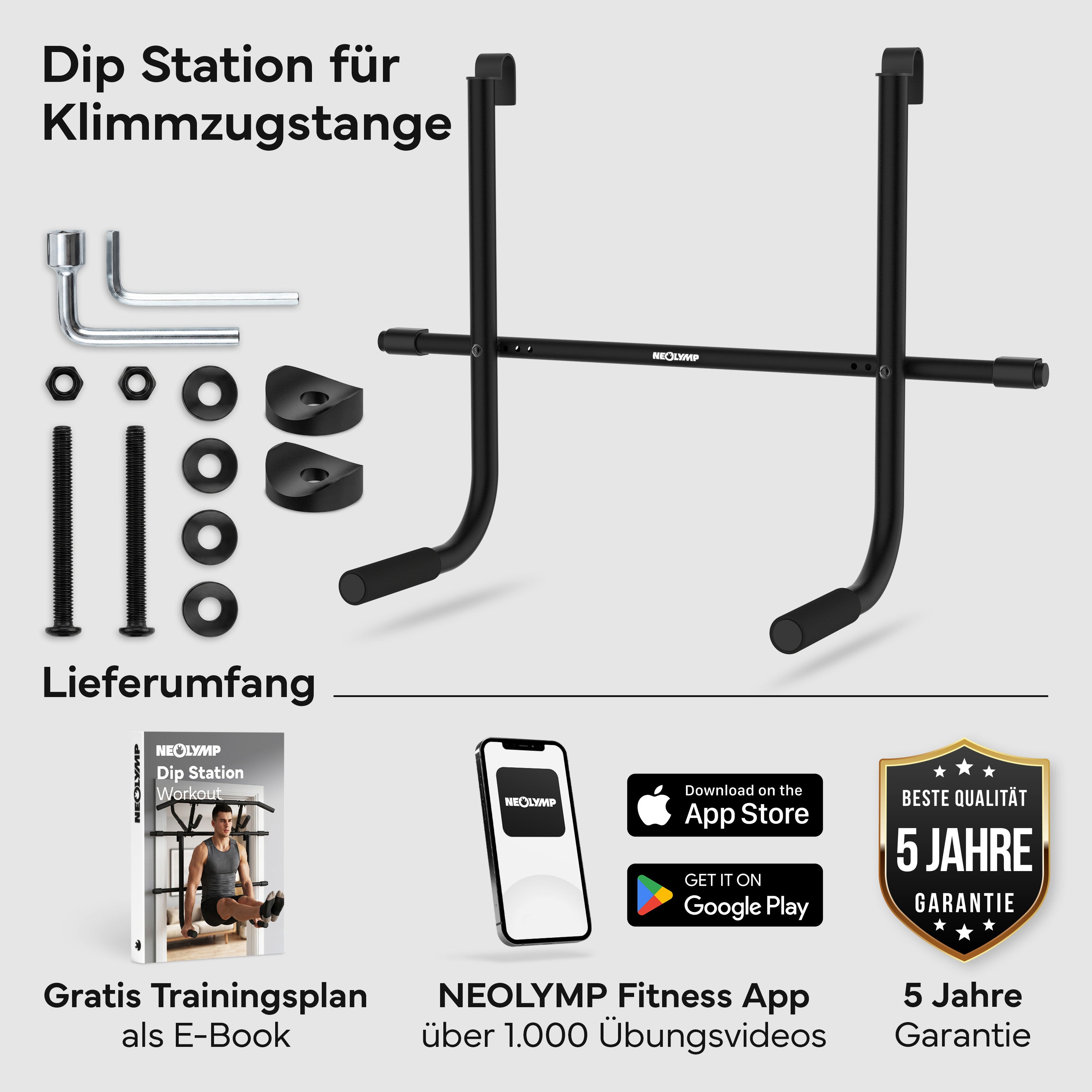 NEOLYMP Pull-up Bars | Workout & Upper Body Training