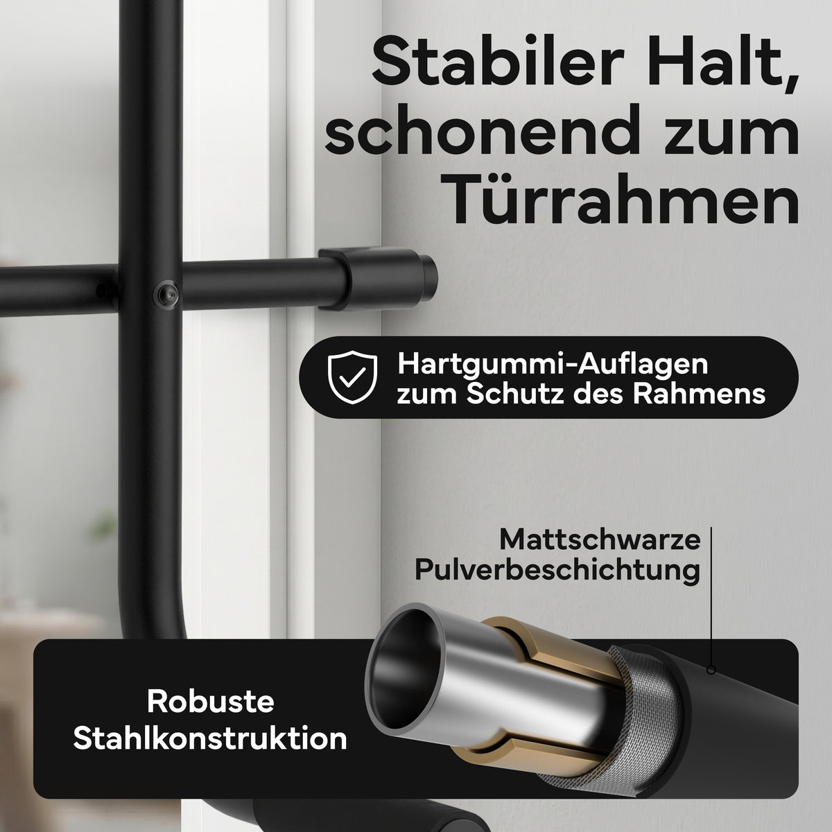 Dip-Bar-Adapter für Klimmzugstange - Dip Station | B-Ware - - Outlet von NEOLYMP | Fitnessequipment und Sportartikel