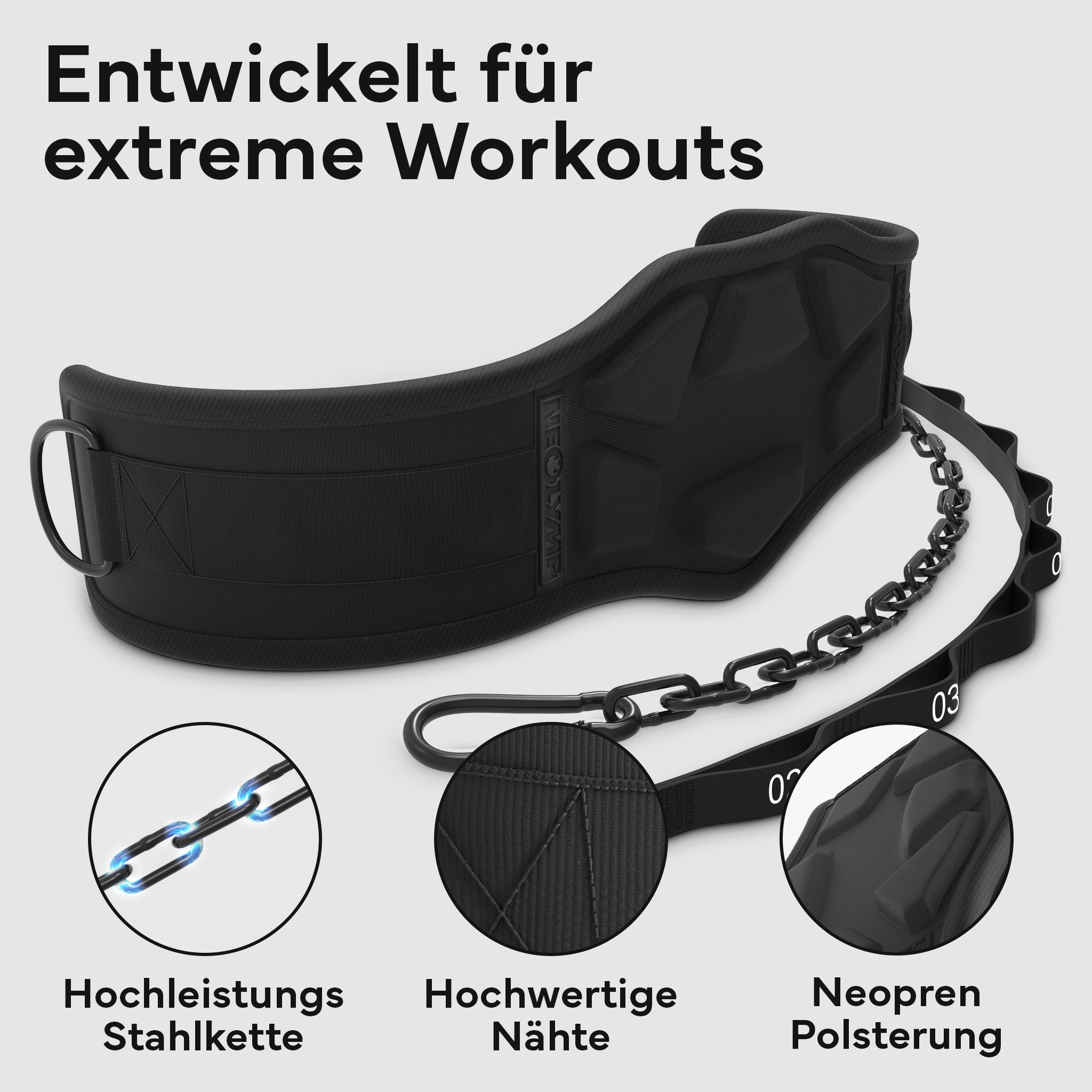 Dip-Gürtel Set für Calisthenics
