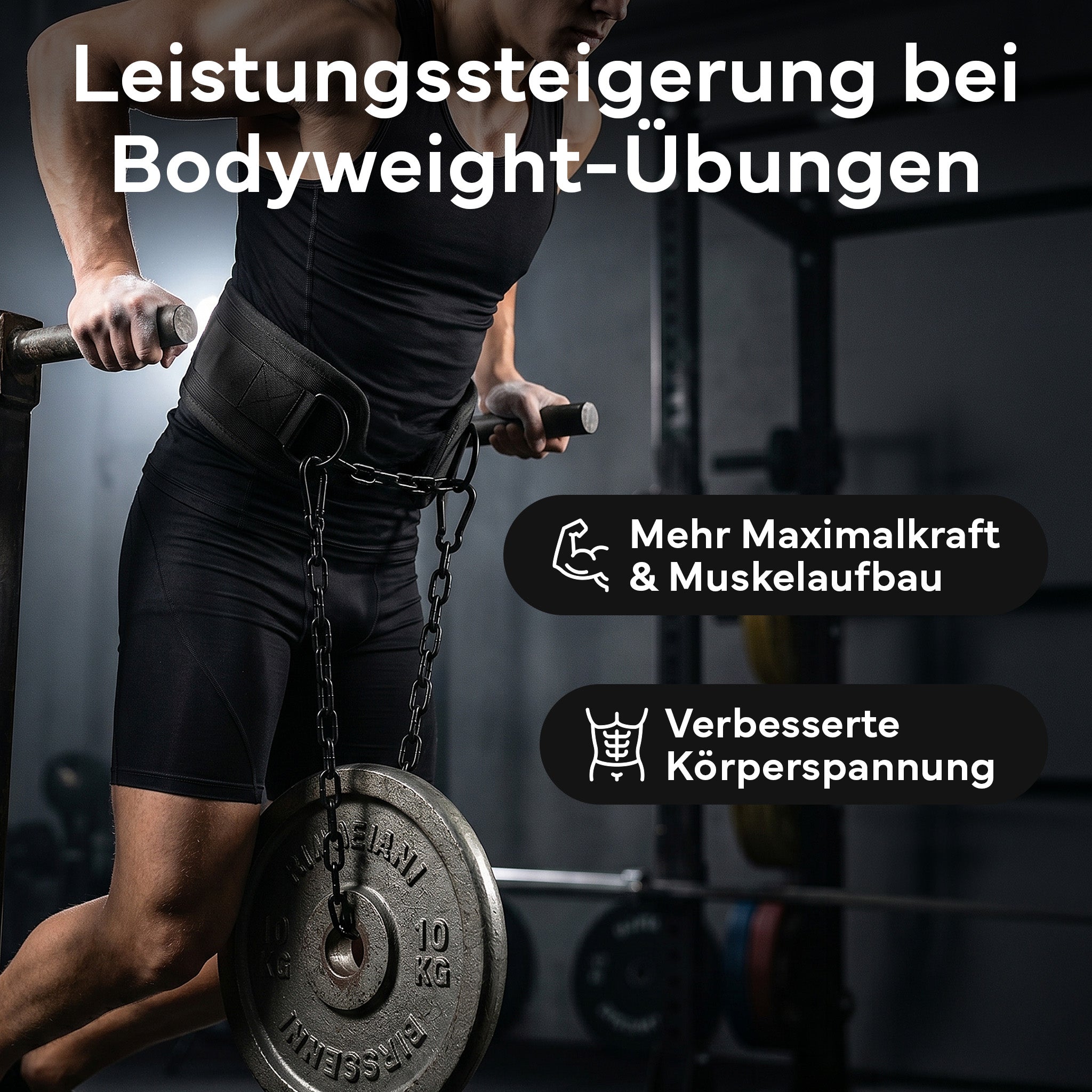 Dip-Gürtel Set für Calisthenics