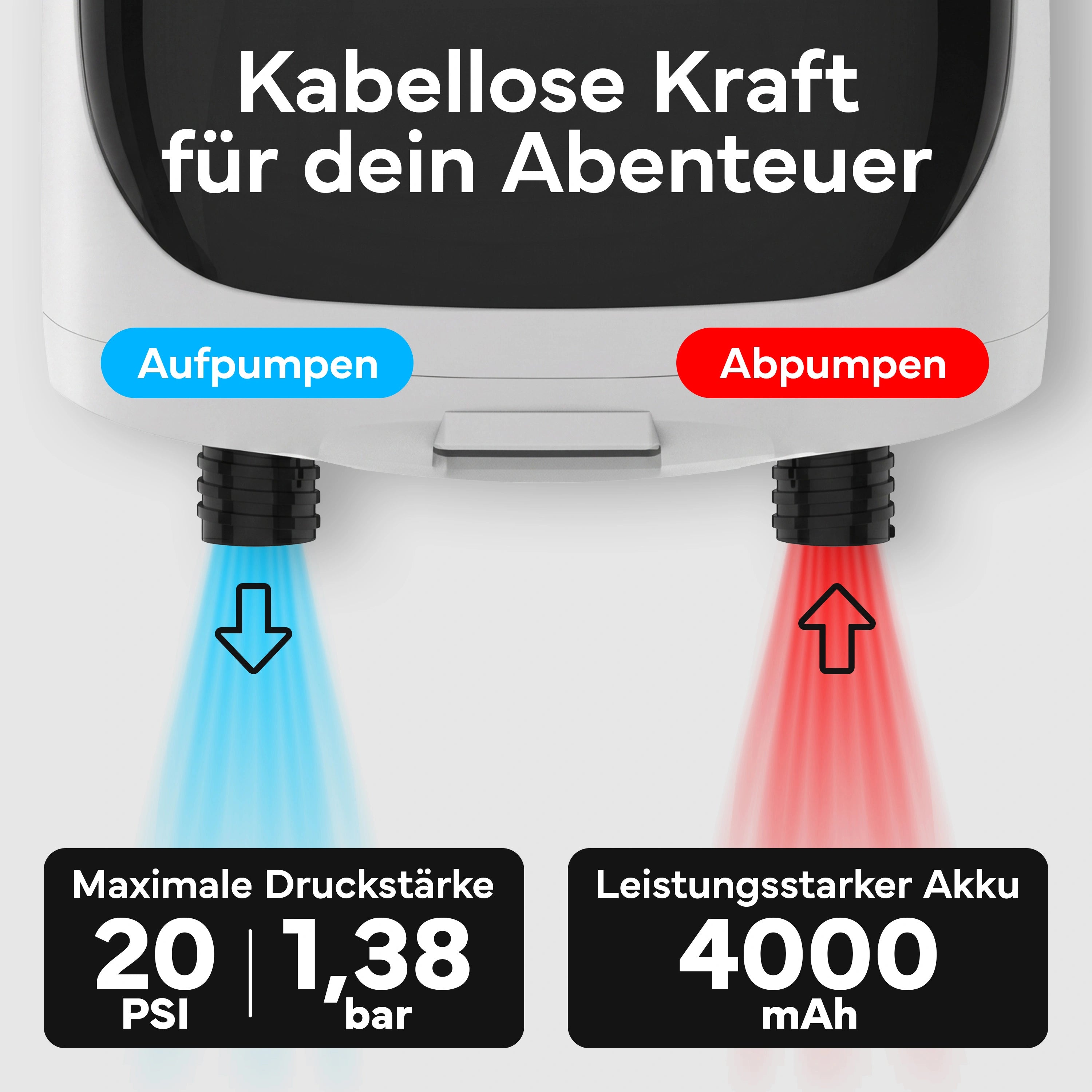Elektrische Luftpumpe