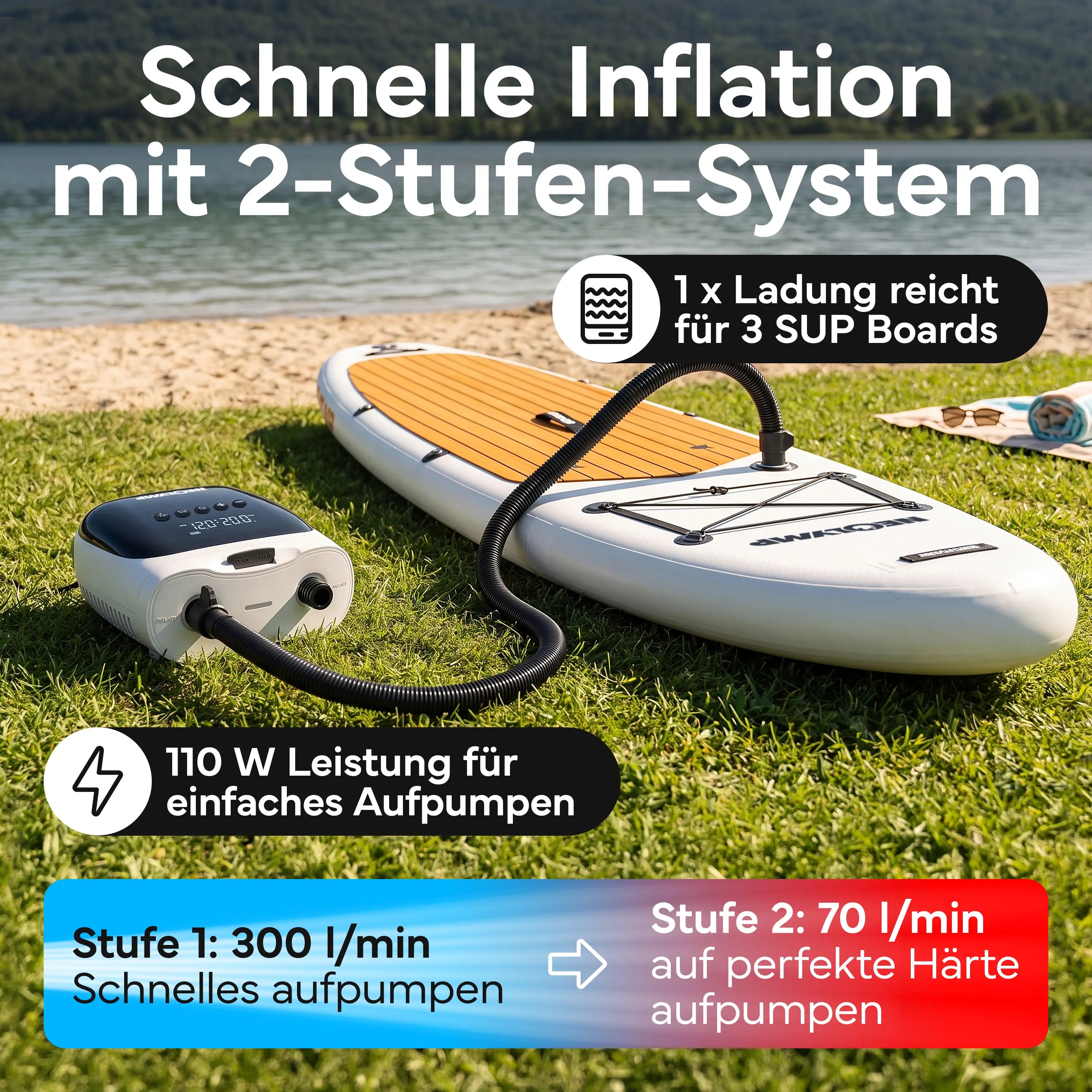 Elektrische Luftpumpe