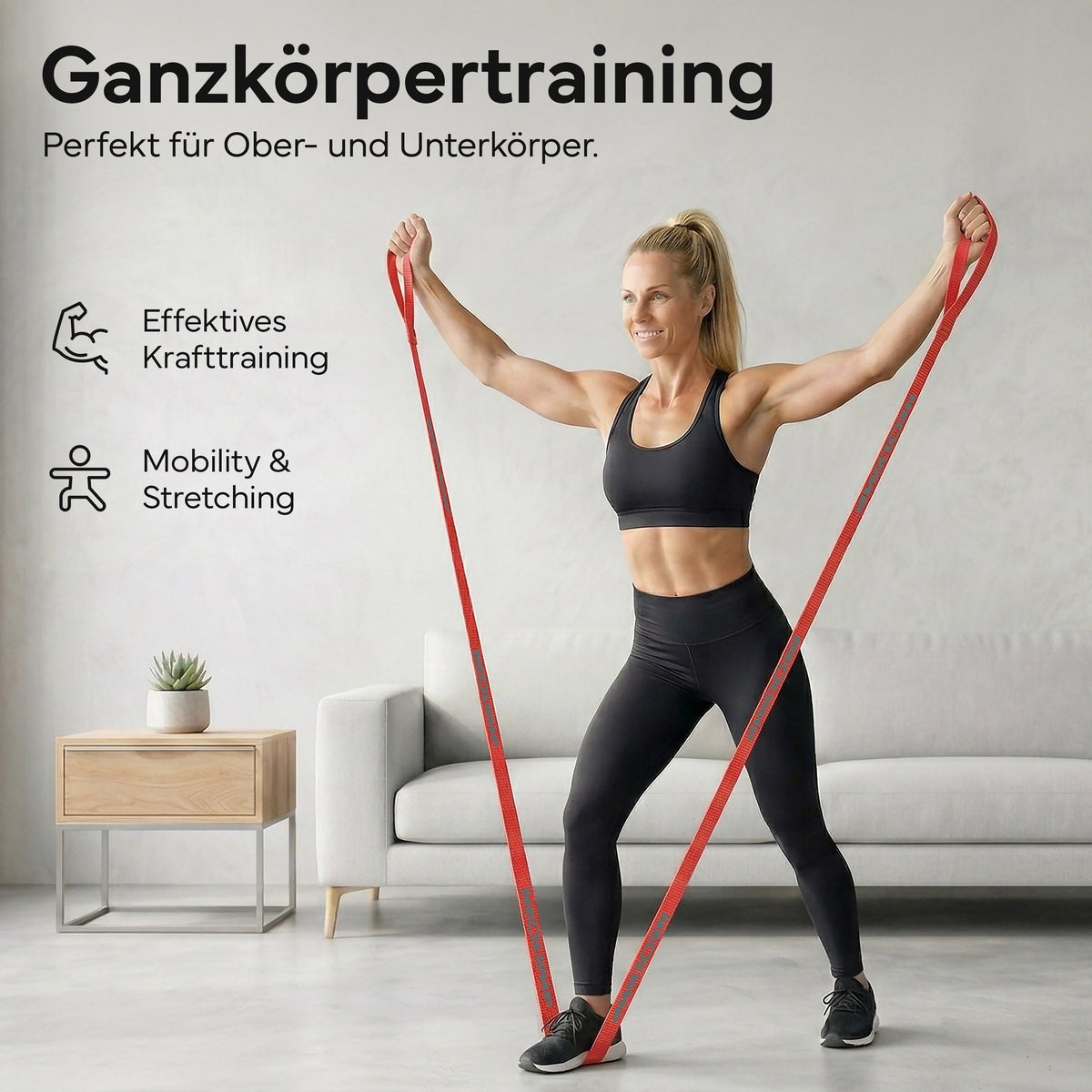 Stoff-Flatband – 5er-Set (B‑Ware) - - Outlet von NEOLYMP | Fitnessequipment und Sportartikel