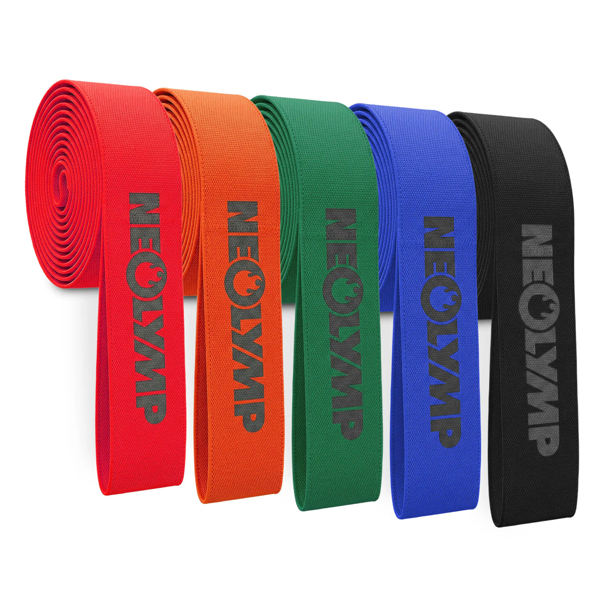 Stoff-Flatband – 5er-Set (B‑Ware) - - Outlet von NEOLYMP | Fitnessequipment und Sportartikel