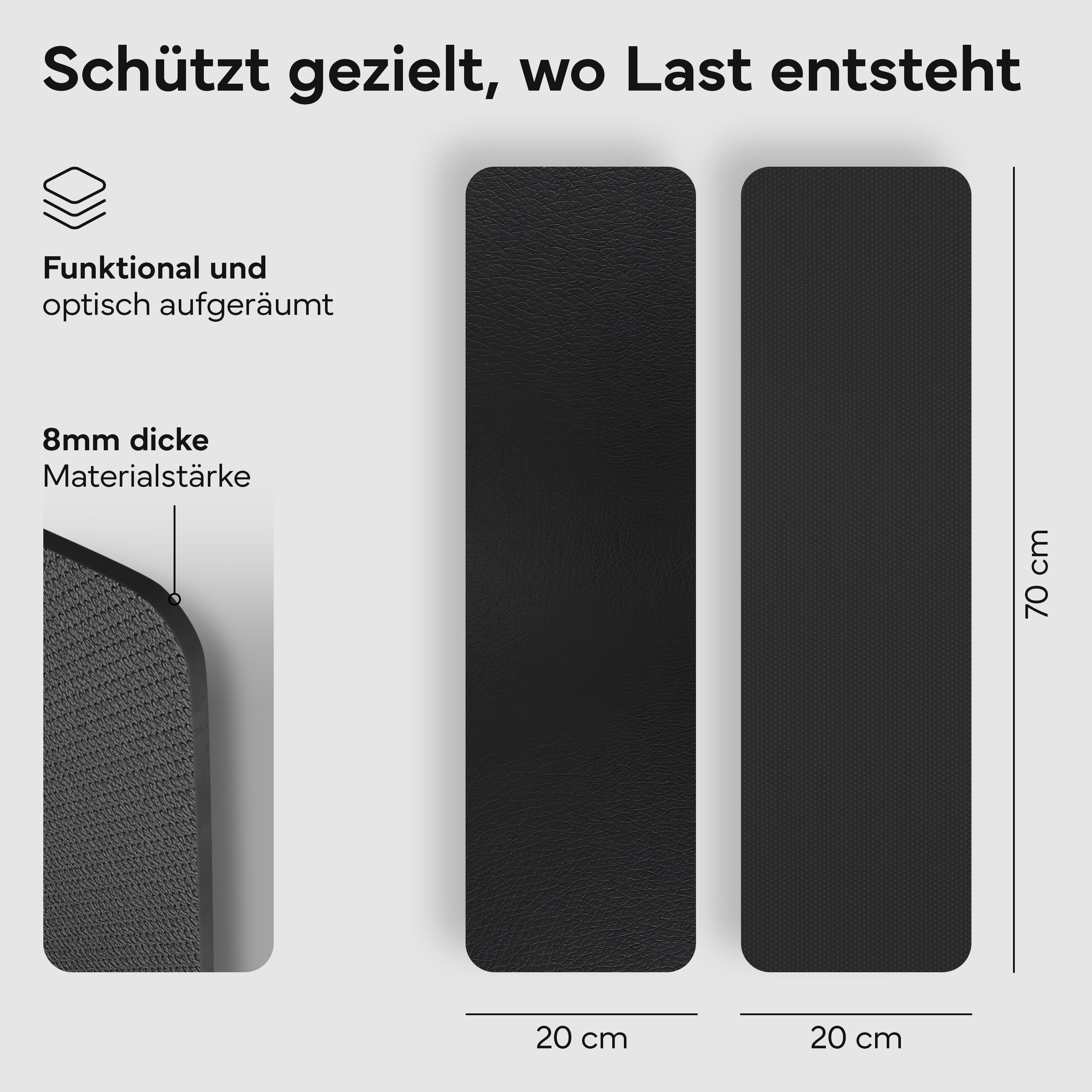 Protective mat for fitness equipment