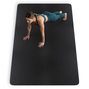 Laufbandmatte - Bodenschutz für Fitnessgeräte und Laufbänder XXL - Schwarz - Sportmatte von NEOLYMP | Fitnessequipment und Sportartikel