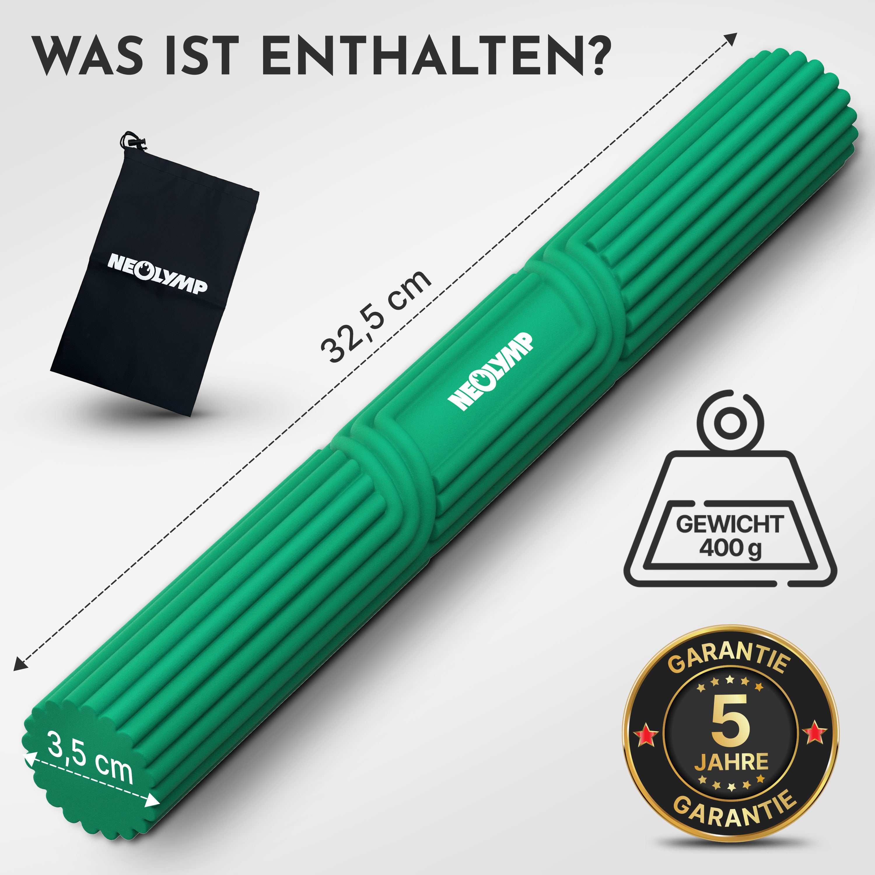 Flexbar Trainingsstab Handkraft-Trainer