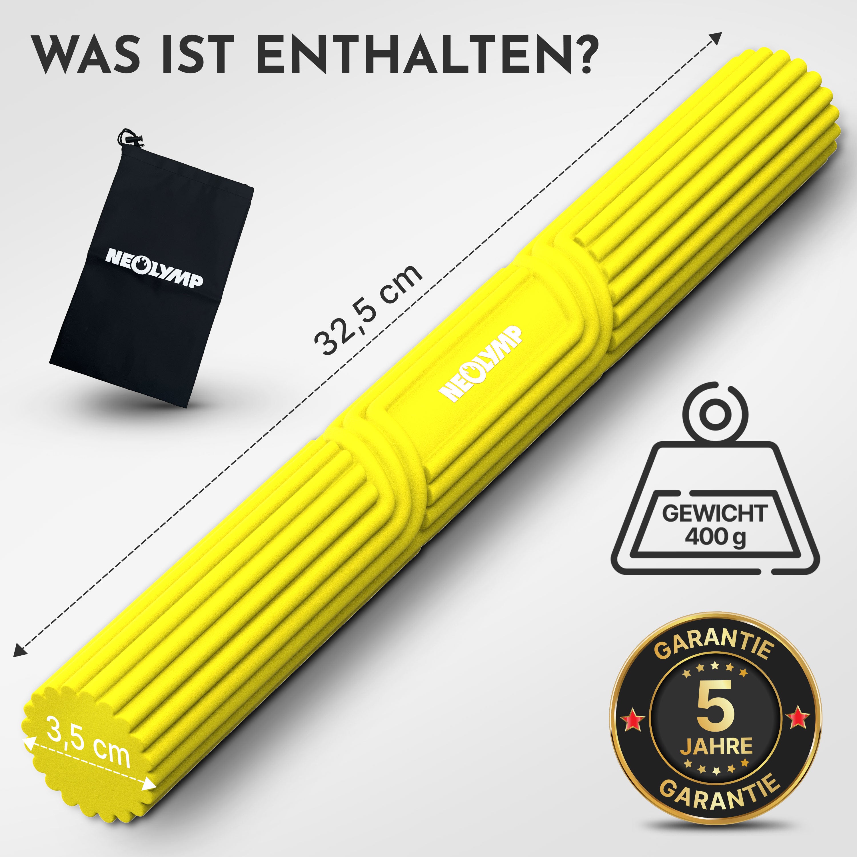 Flexbar Trainingsstab Handkraft-Trainer