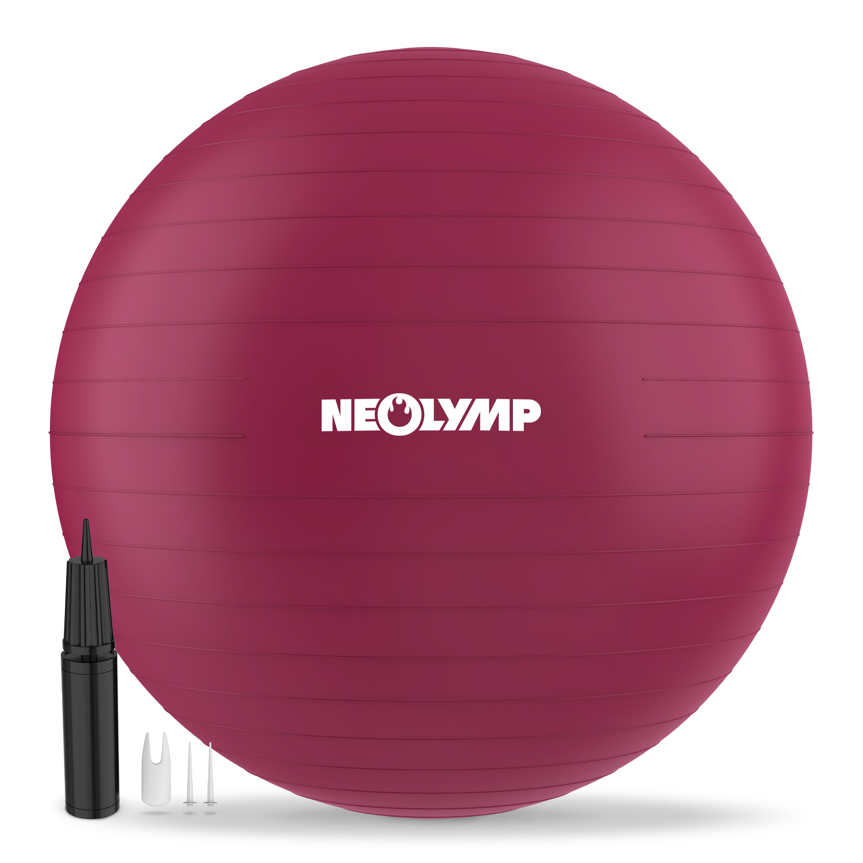Gymnastikball - für aktives Sitzen, Recovery und Physio - Berry - Sportgerät von NEOLYMP | Fitnessequipment und Sportartikel