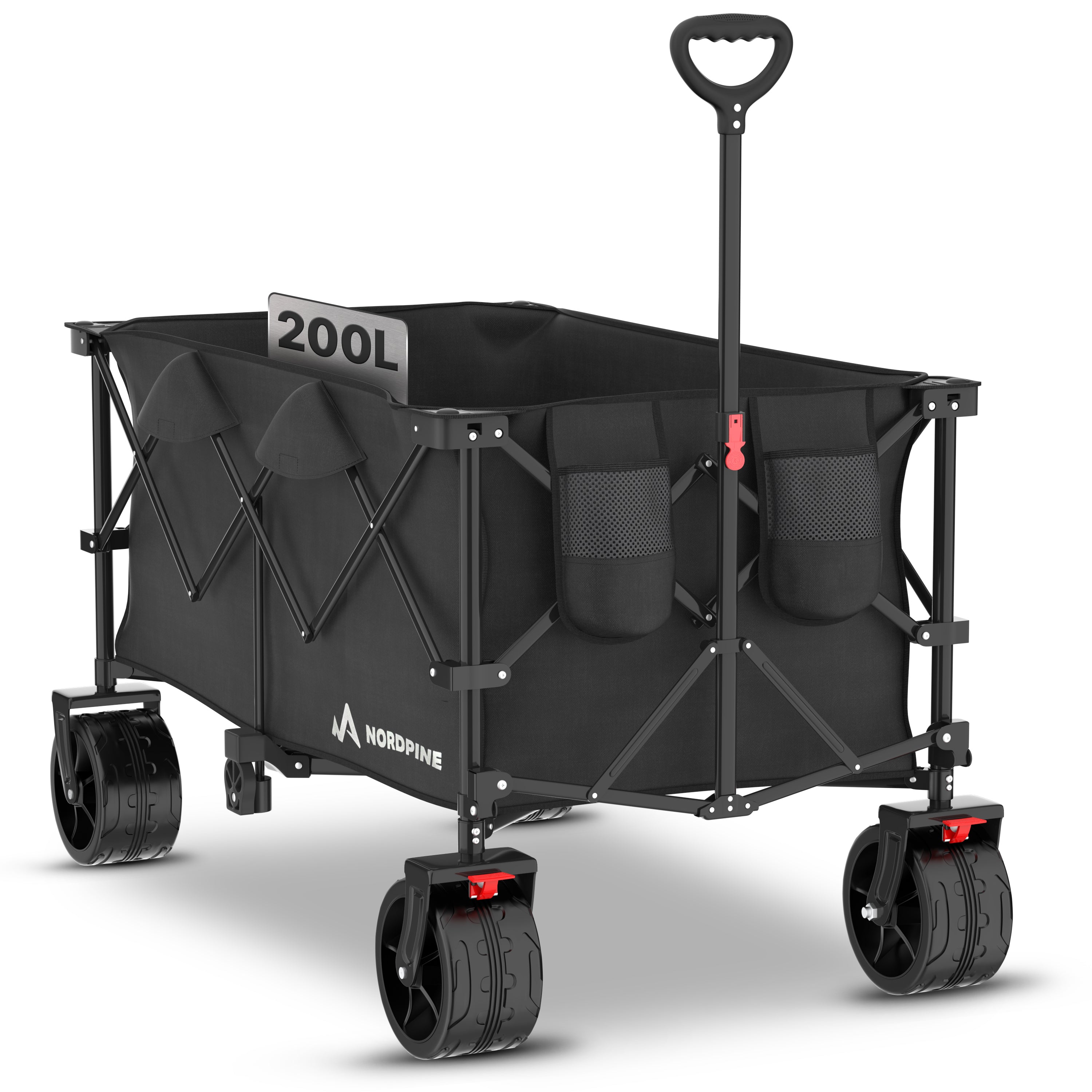 Bollerwagen faltbar - 200L / 300L - 200 Liter - Outdoor-Equipment von NORDPINE | Outdoor-Equipment, Wandern, Camping