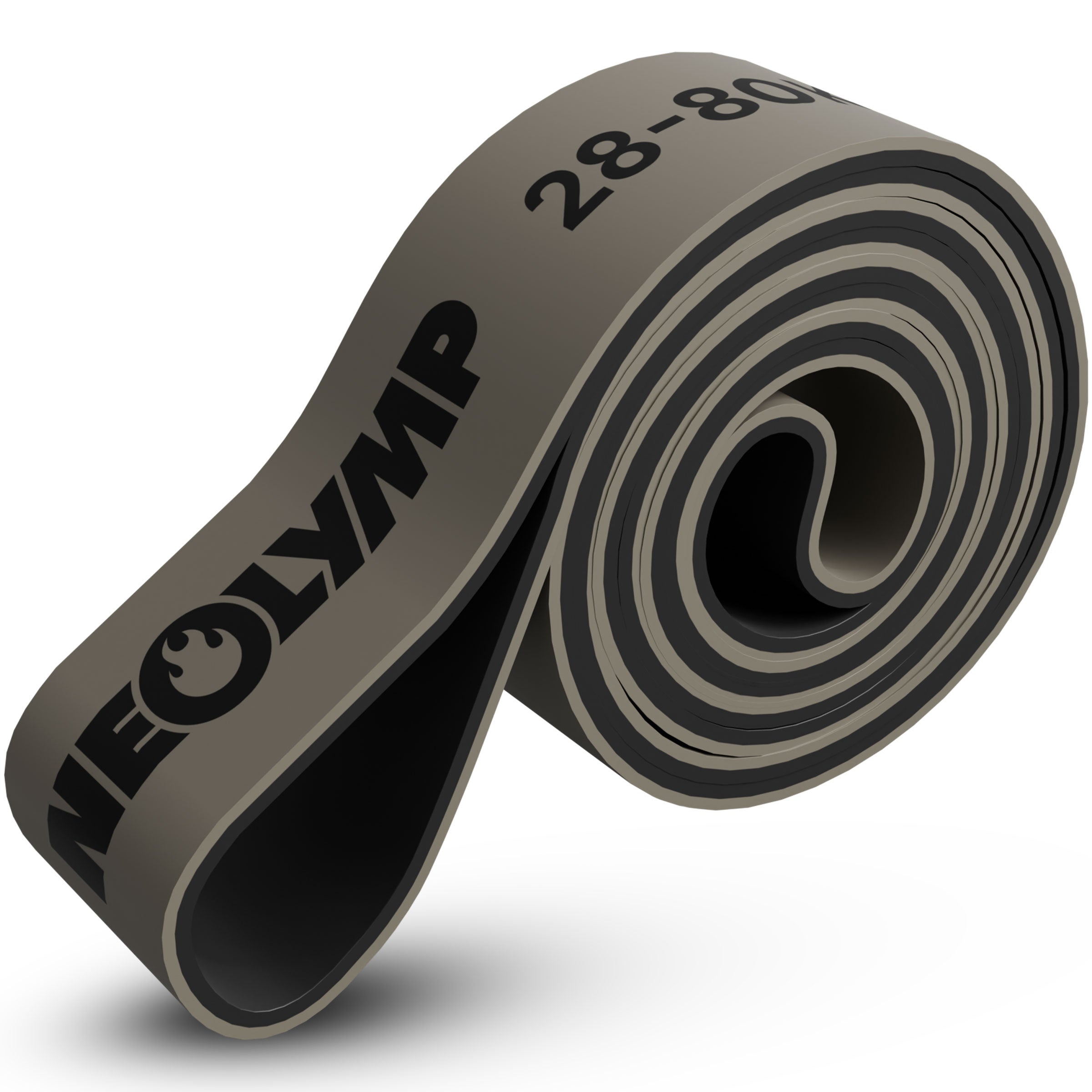 Heavy Resistance Bands aus Latex grau