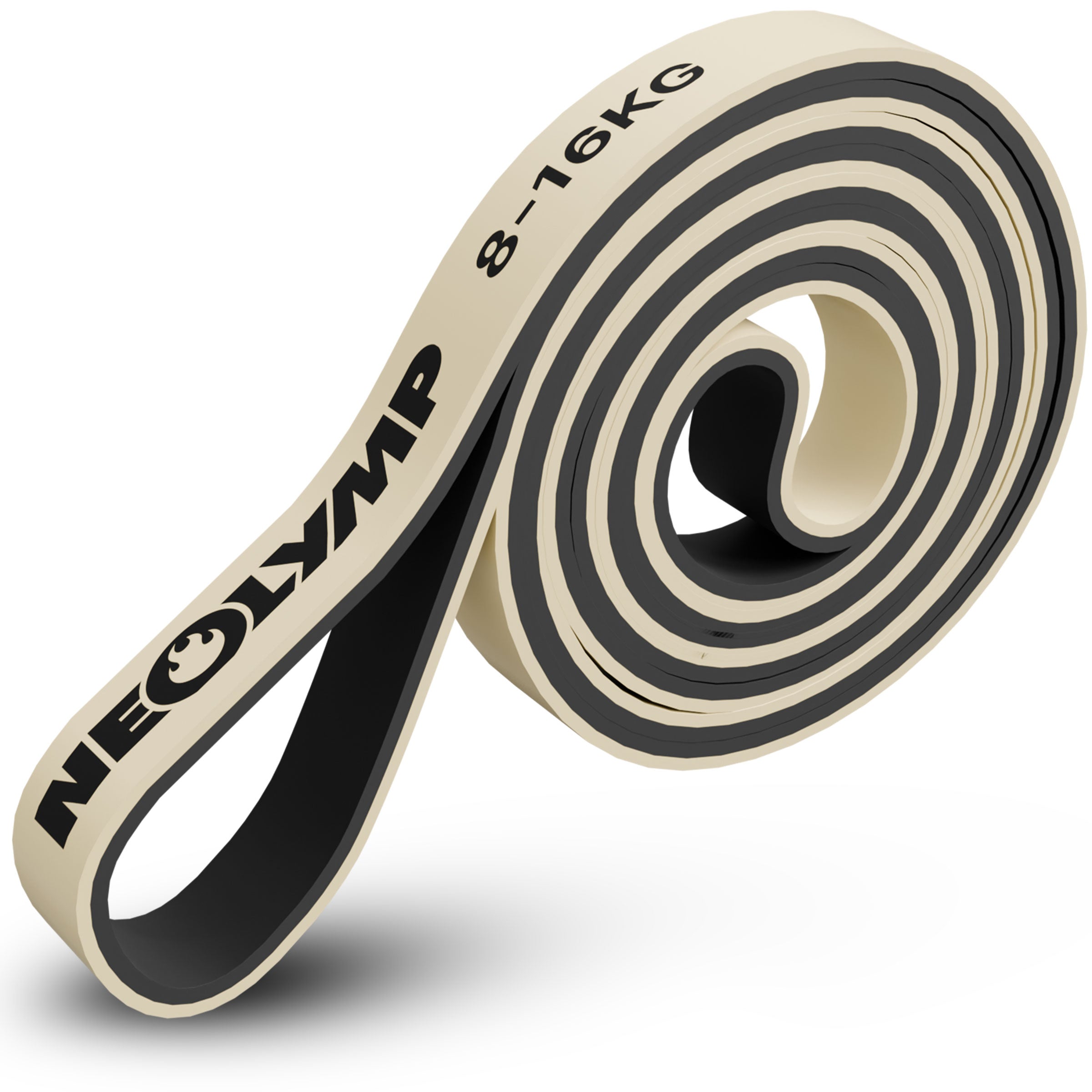 Heavy Resistance Bands aus Latex grau