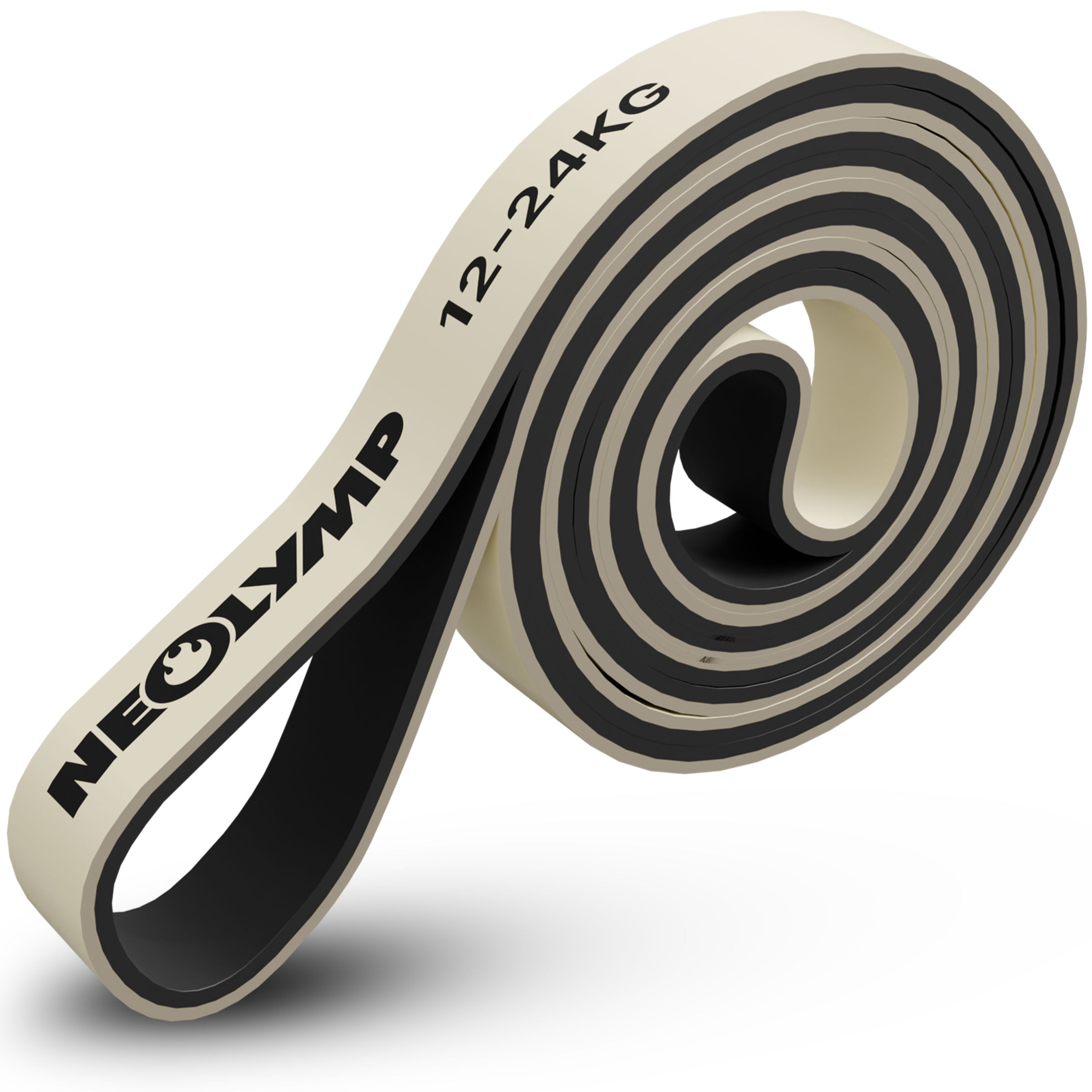 Heavy Resistance Bands aus Latex grau
