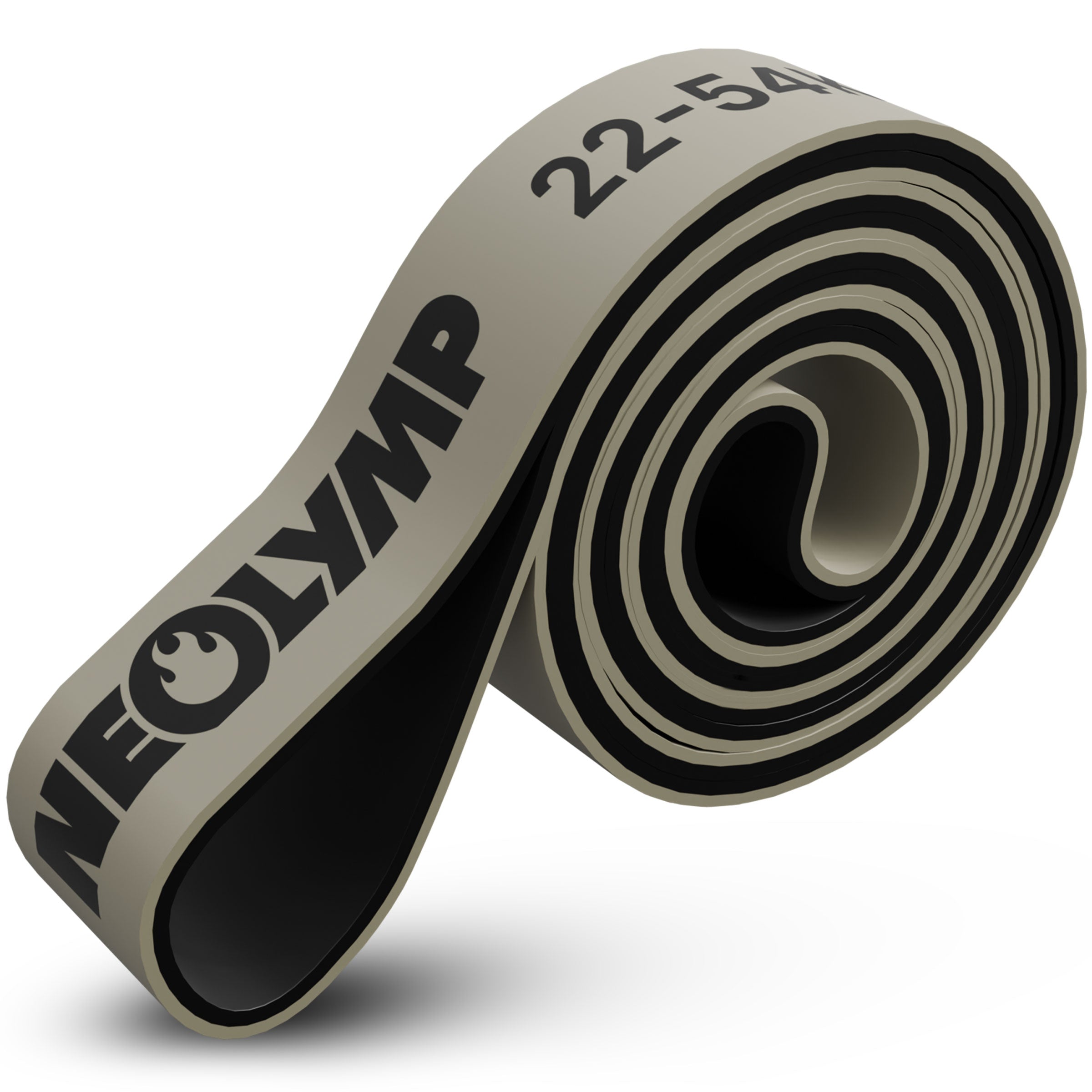Heavy Resistance Bands aus Latex grau
