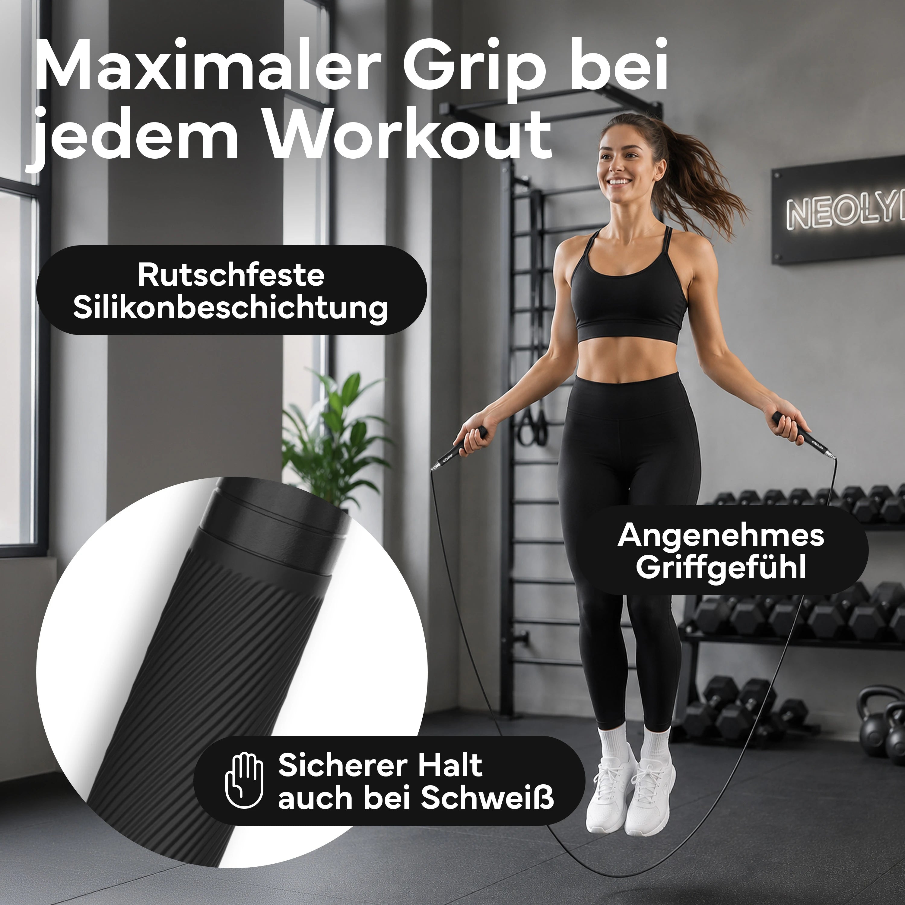 Springseil - Speed Jump Rope aus Aluminium