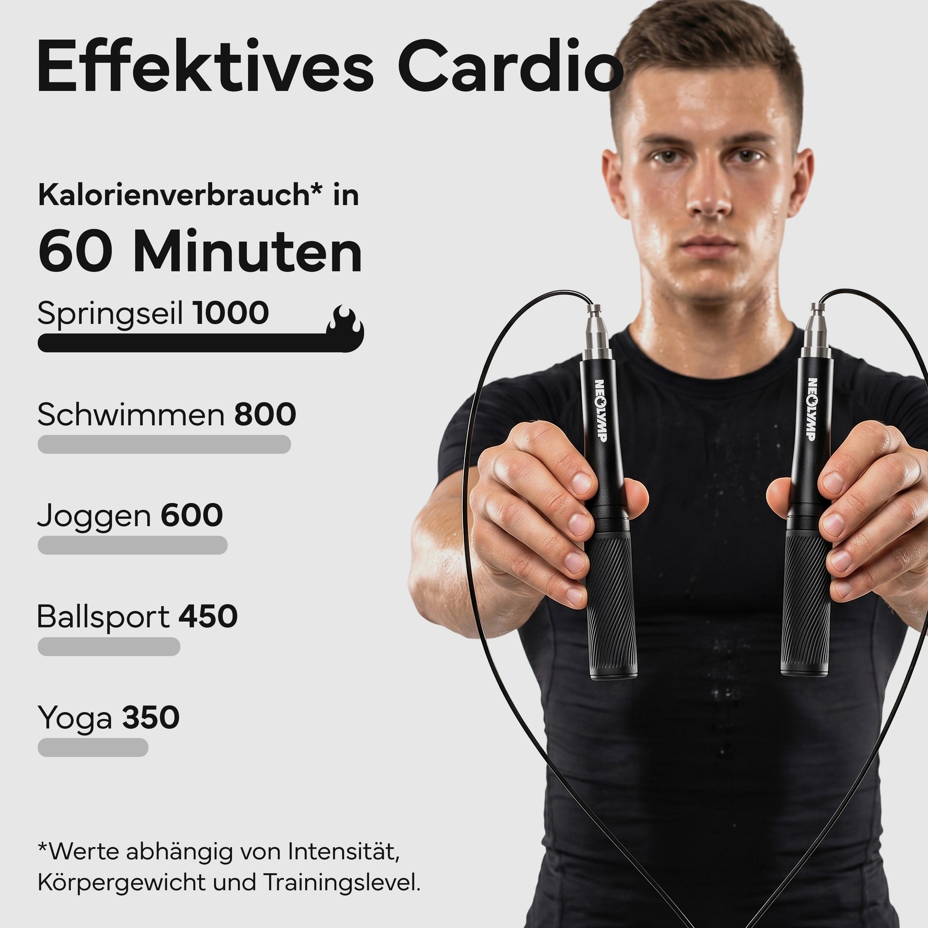Springseil - Speed Jump Rope aus Aluminium