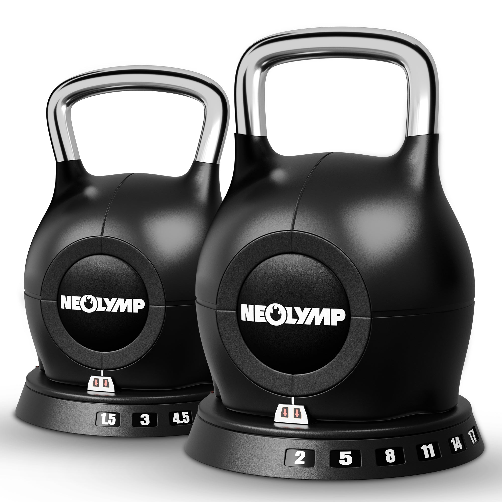 Kettlebell mit verstellbarem Gewicht (7 in 1)