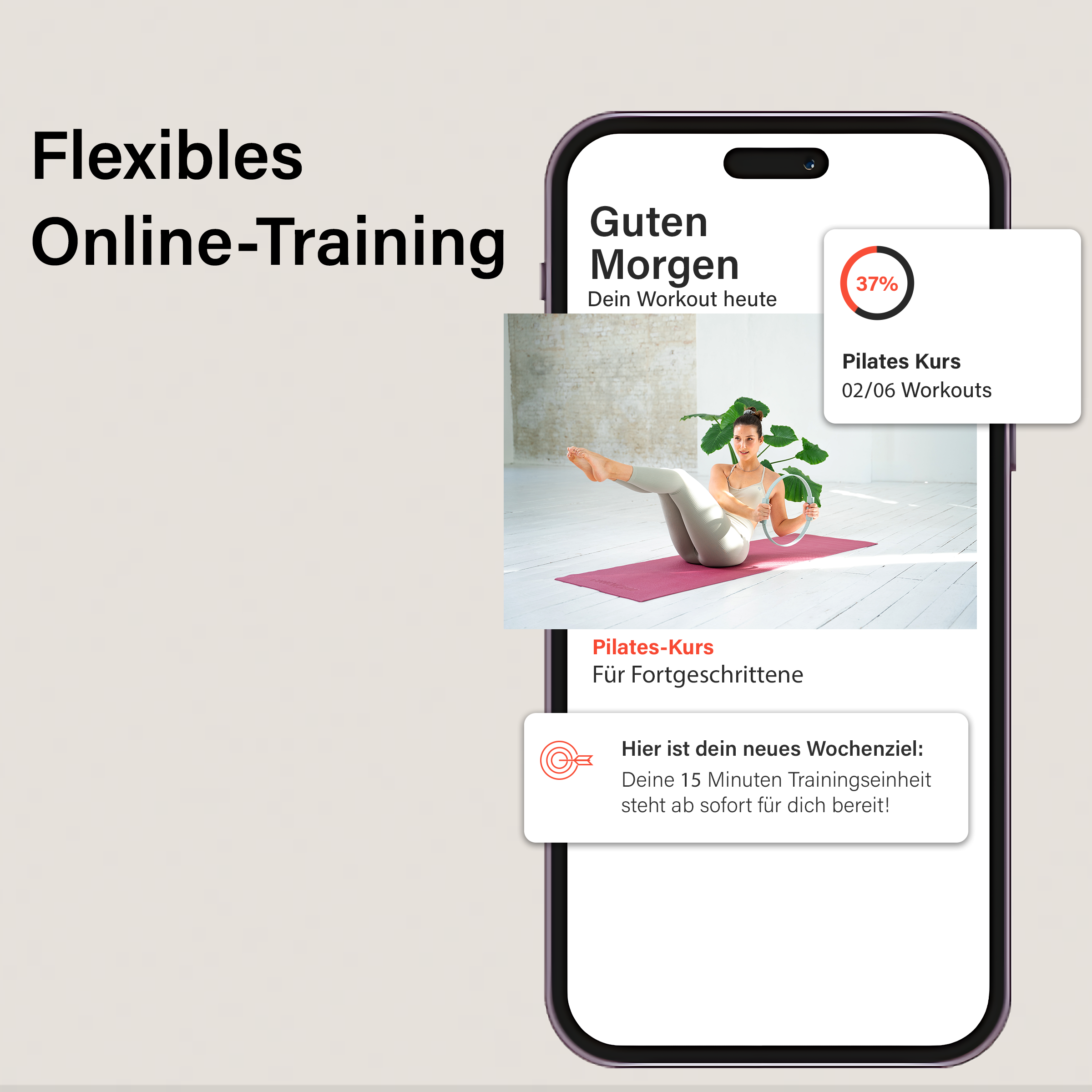 Pilates Komplett-Set Premium -  mit Geschenkbox