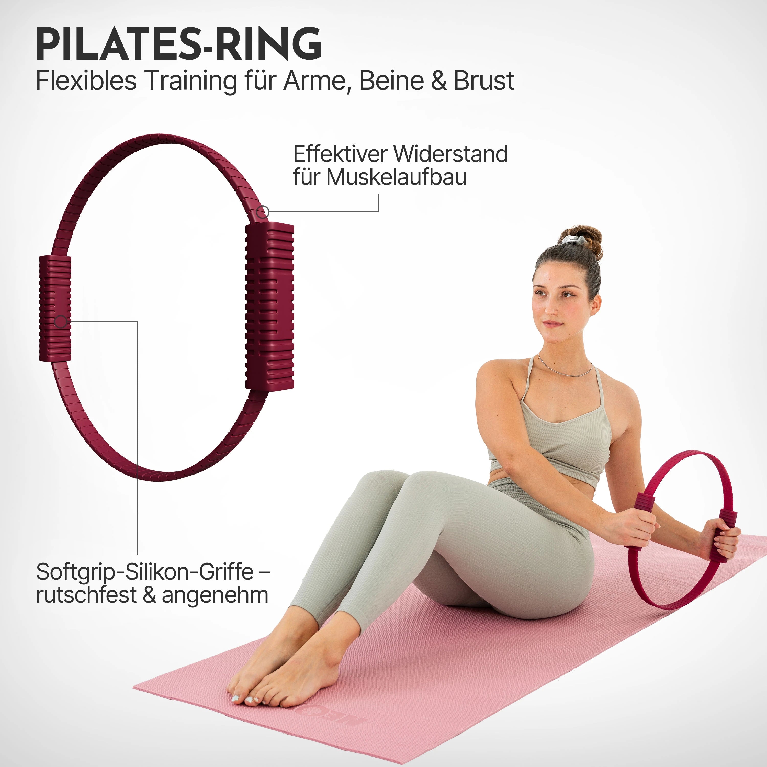 Pilates Komplett-Set Premium -  mit Geschenkbox